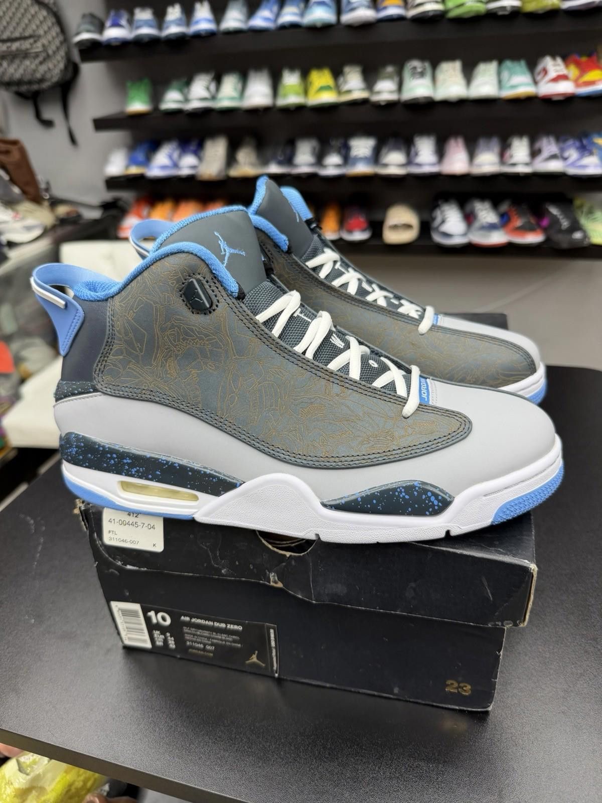 Jordan Brand Size 10 - Air Jordan Dub Zero ‘Wolf Grey’ Brand New Size US 10 / EU 43 - 1 Thumbnail