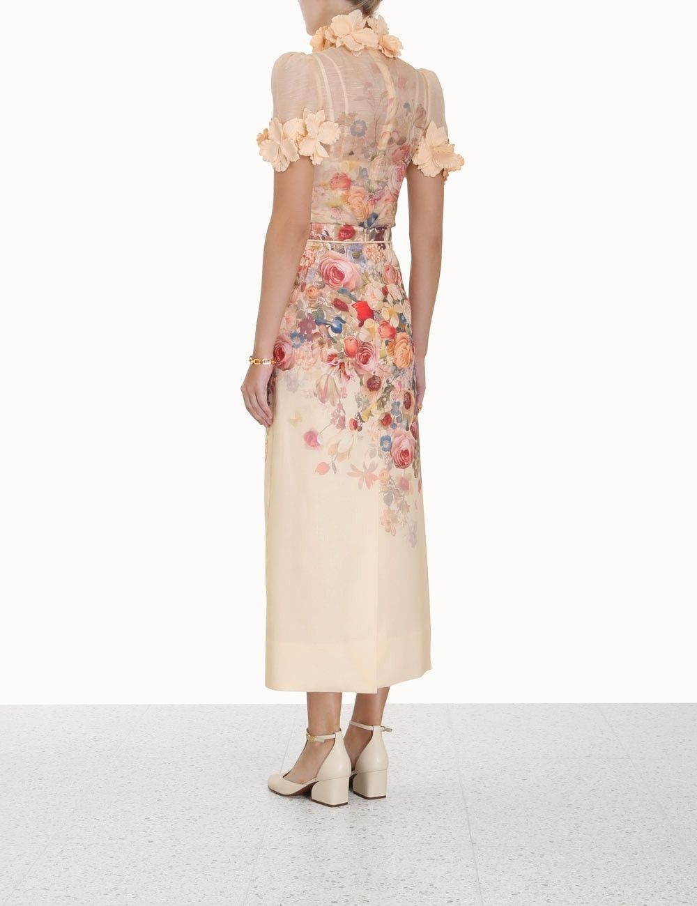 Zimmermann oc11z0425 Luminosity Liftoff Flower Top in Multicolor Size M / US 6-8 / IT 42-44 - 4 Thumbnail