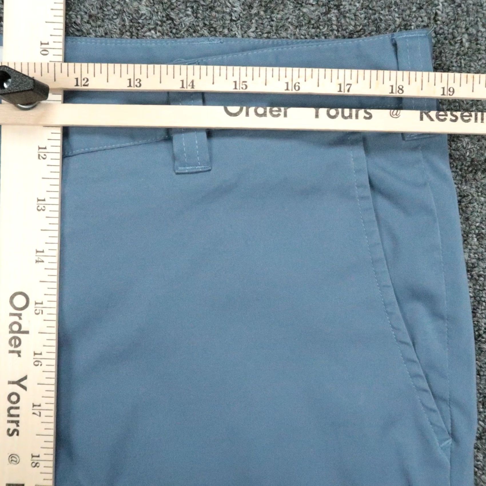 Vintage Bluffworks Mens Pants Blue Chino Travel Workwear Size US 37 - 7 Thumbnail
