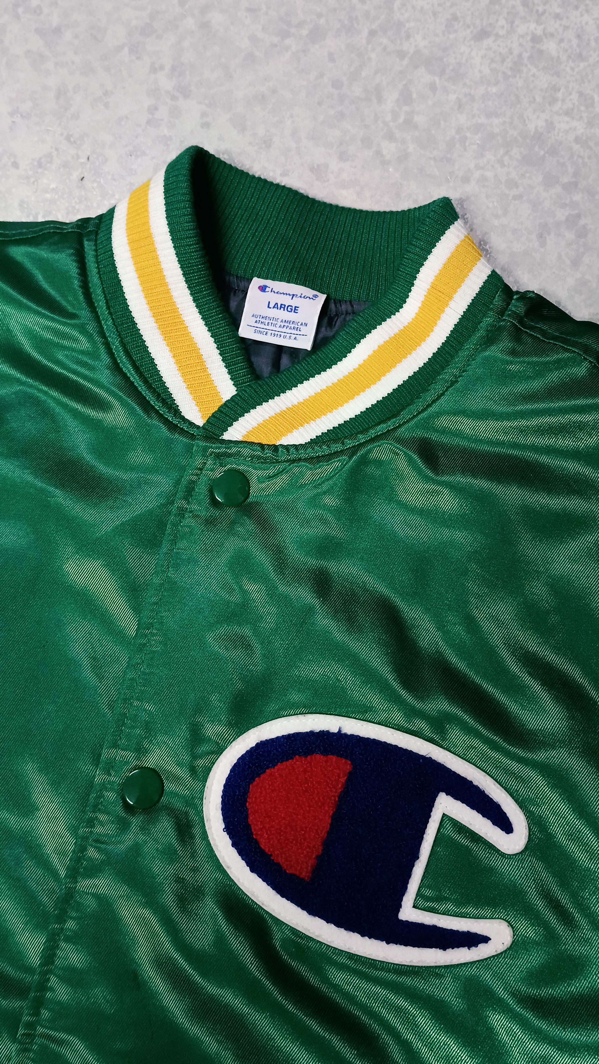 Champion Vintage Champion Varsity Jacket Size US L / EU 52-54 / 3 - 3 Thumbnail
