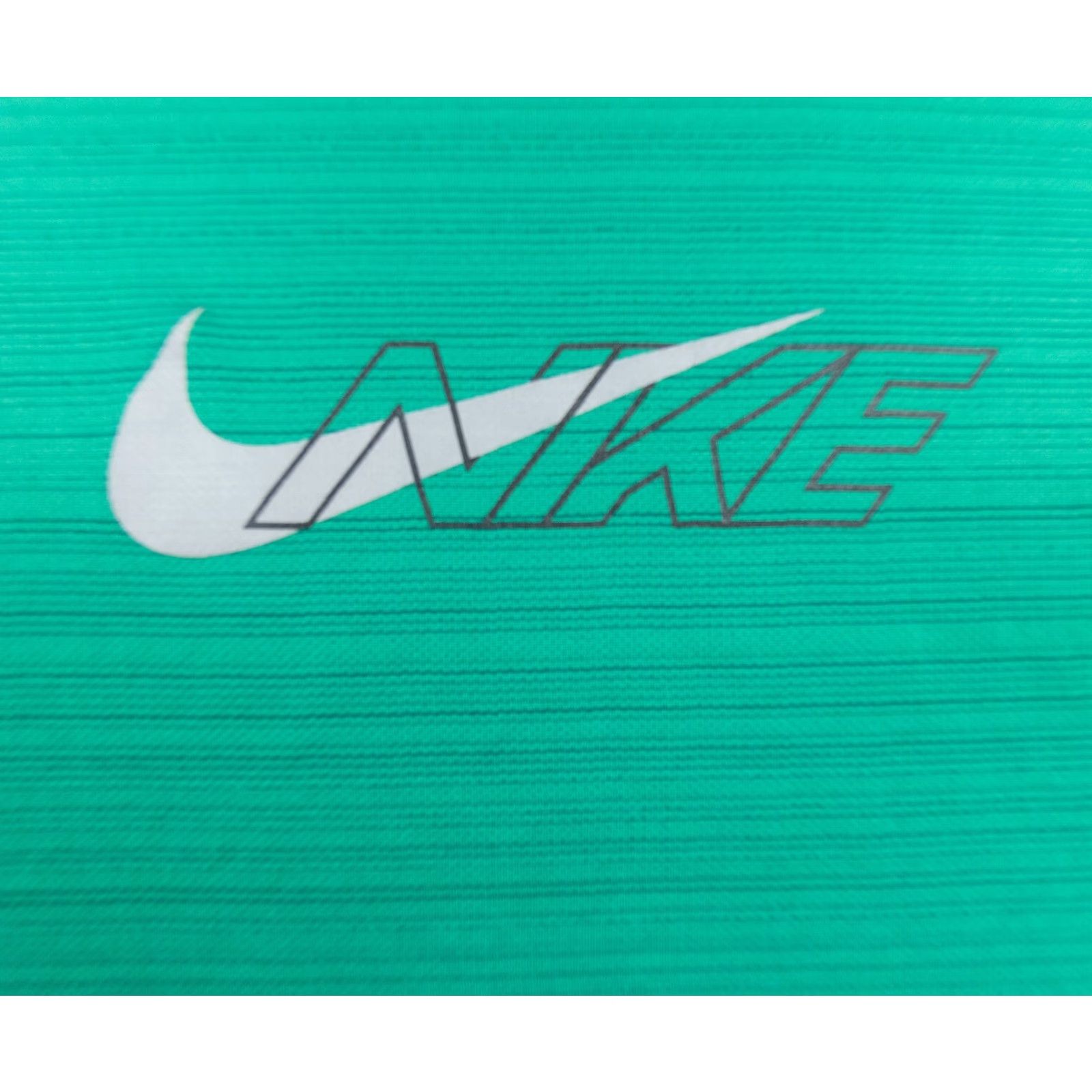 Nike Nike Dri-Fit Shirt Mens Large Green Activewear Running Tee Size US L / EU 52-54 / 3 - 2 Thumbnail