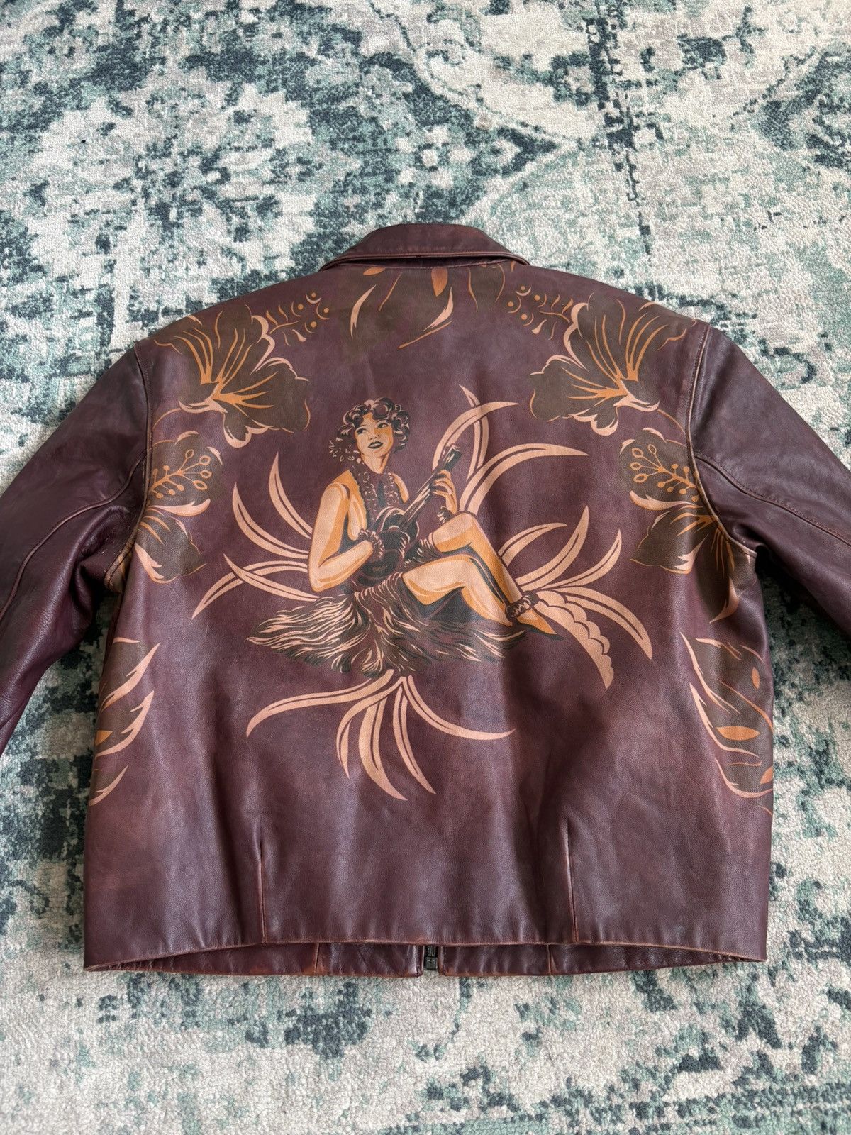 Prada Prada A/W Hawaiian 14 print leather jacket Size S / US 4 / IT 40 - 4 Thumbnail