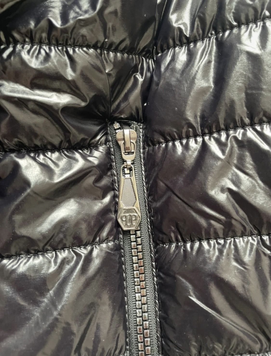 Philipp Plein Phillip Plein Waxxed Puffer Size US S / EU 44-46 / 1 - 5 Thumbnail
