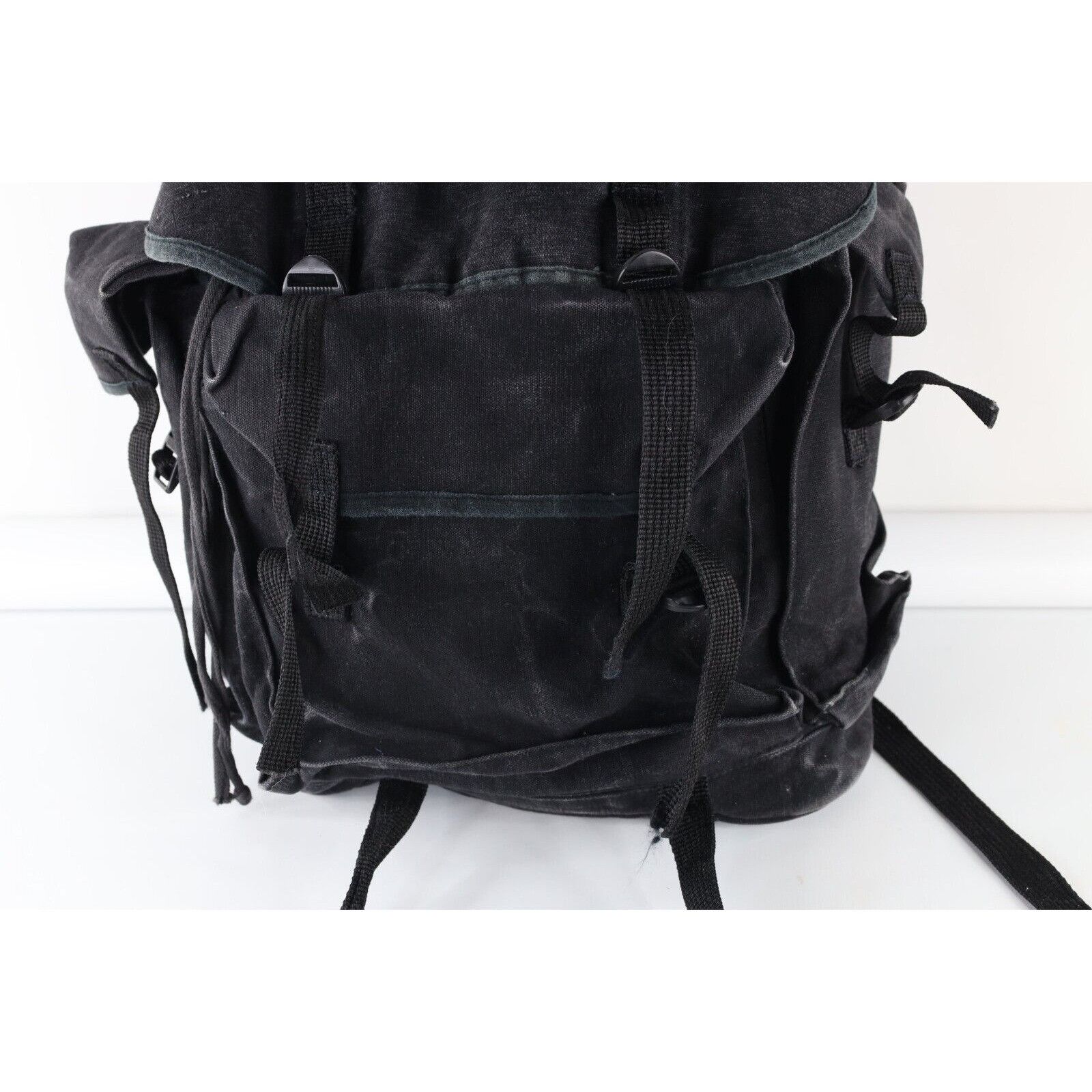 Vintage Vintage 90s Streetwear Heavyweight Canvas Rucksack Size ONE SIZE - 3 Thumbnail