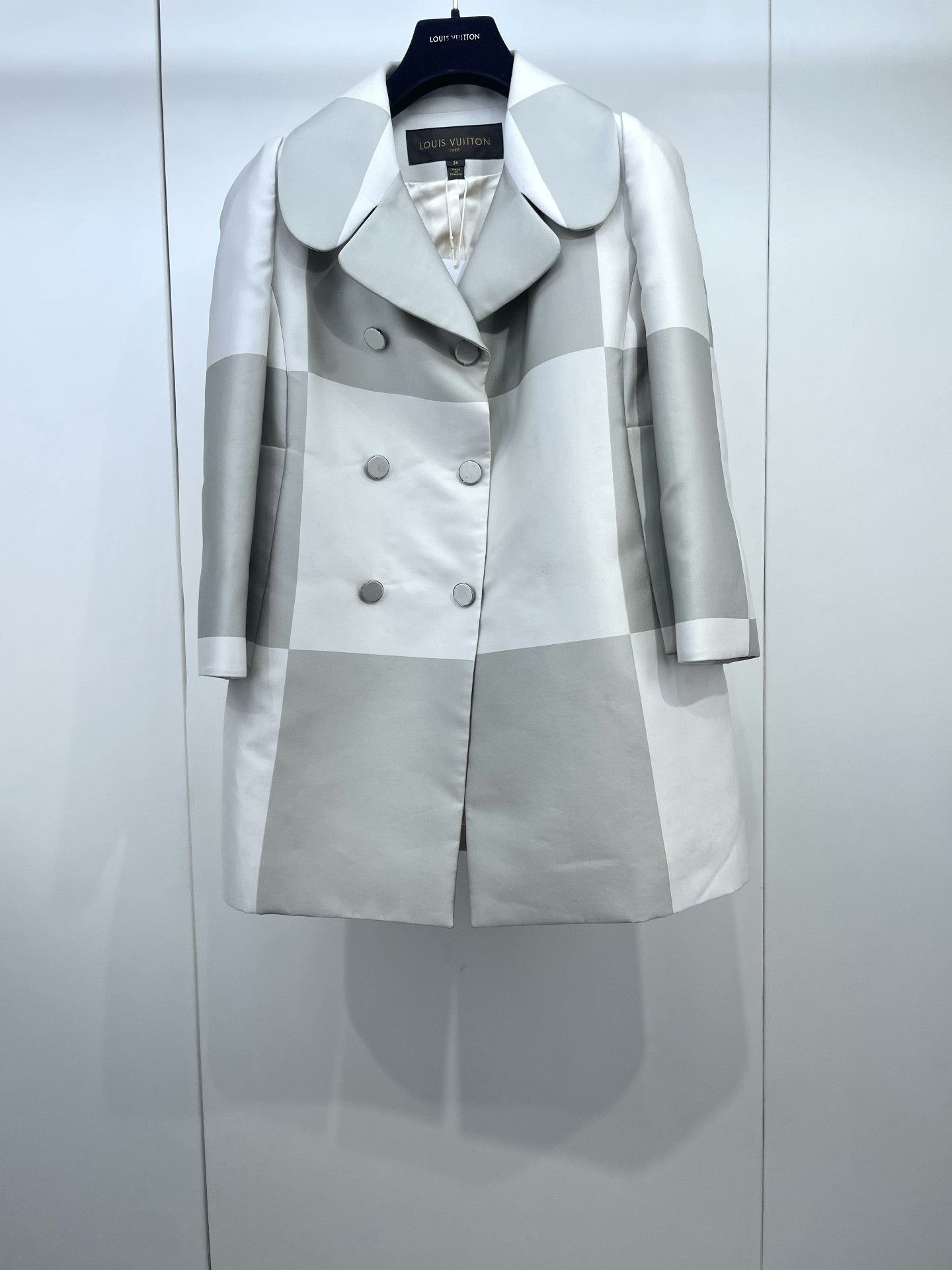 Louis Vuitton LV Checkered Lapel Coat Size ONE SIZE - 1 Thumbnail