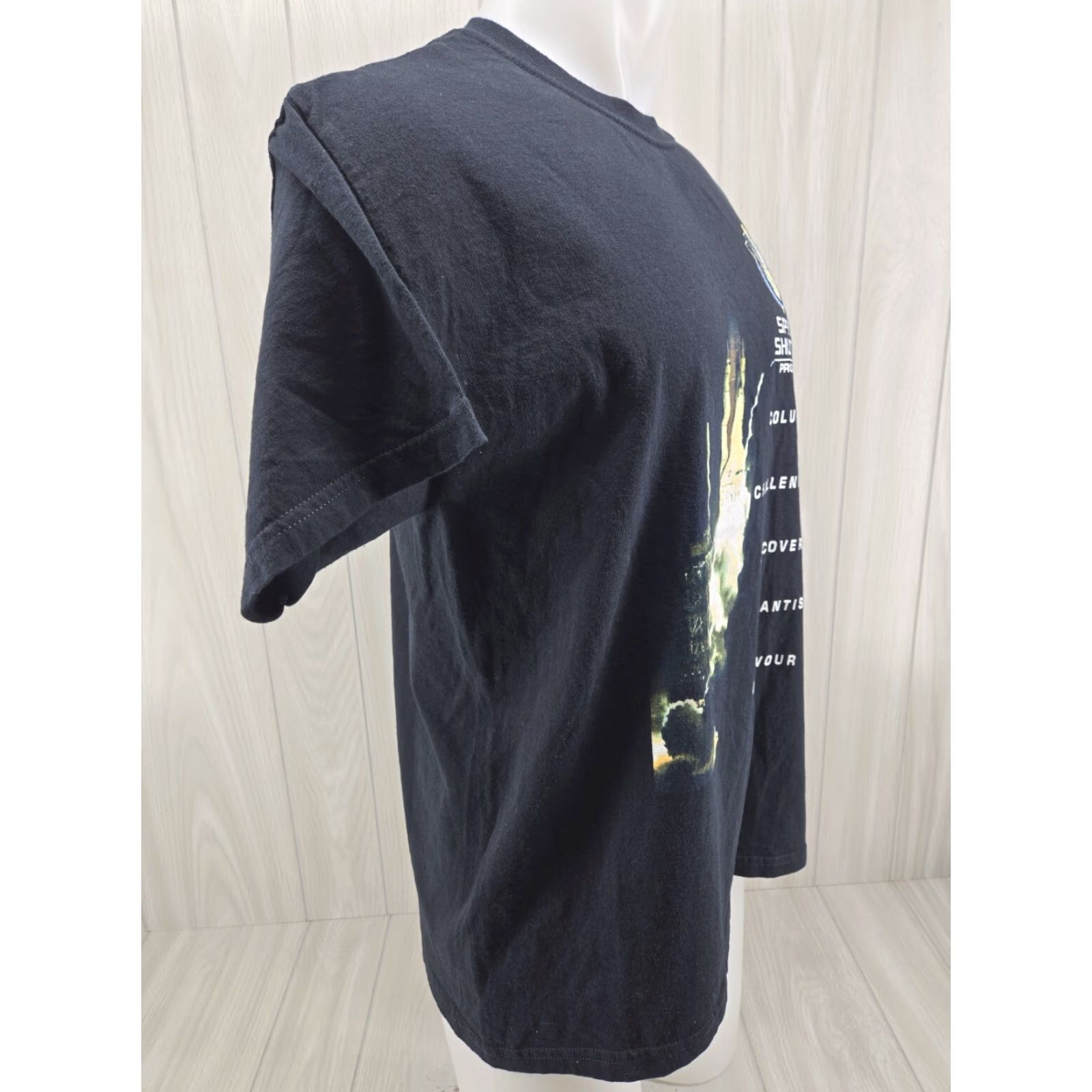 NASA NASA All Missions T Shirt Mens Large Black Size US L / EU 52-54 / 3 - 6 Thumbnail