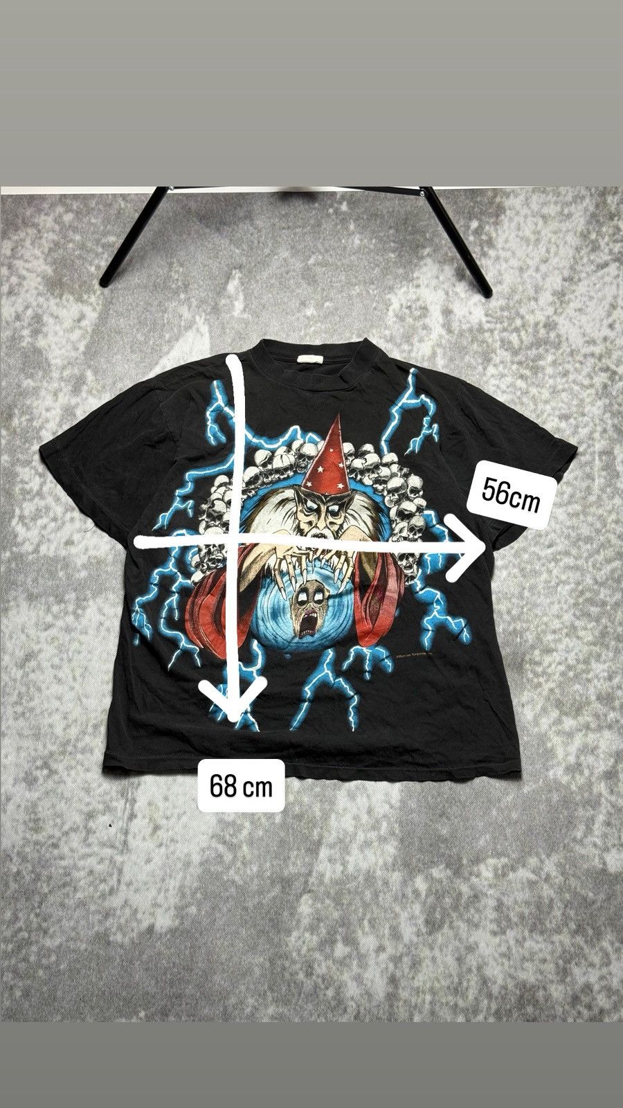 Other Vintage 90s Thunder Wizard All Over Print T-Shirt Size US L / EU 52-54 / 3 - 2 Thumbnail