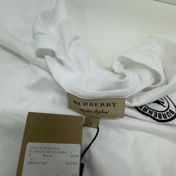 Burberry Burberry Burberry Logo Cotton Short Sleeve T-Shirt-2507 Size US M / EU 48-50 / 2 - 4 Thumbnail