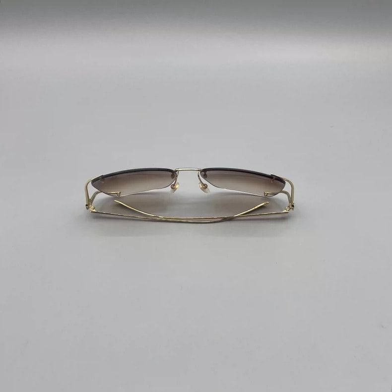 Gucci Gucci Square Metal Sunglasses J2479-2505 Size ONE SIZE - 3 Thumbnail