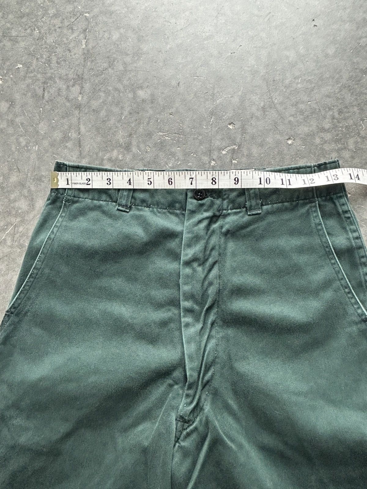 Vintage Vintage 60s Boy Scouts Wide Leg Pants Forest Green Size US 27 - 8 Thumbnail