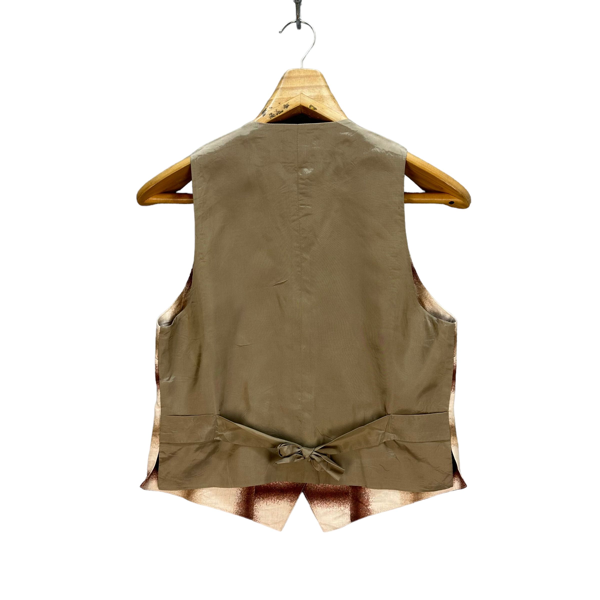 Katharine Hamnett London KATHARINE HAMNETT LONDON CHECKED VEST #7979-194 Size M / US 6-8 / IT 42-44 - 8 Thumbnail