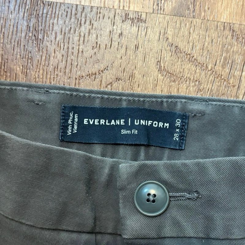 Everlane NWT Everlane The Slim Chino | Uniform In Gray Size 28x30 Size US 28 / EU 44 - 5 Thumbnail