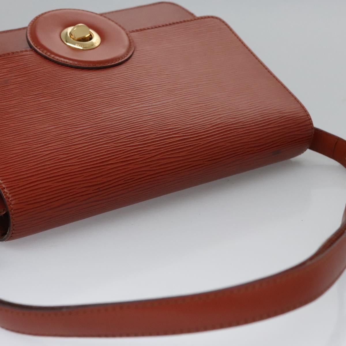 Louis Vuitton LOUIS VUITTON Epi Free Run Shoulder Bag Brown M52403 Size ONE SIZE - 6 Thumbnail