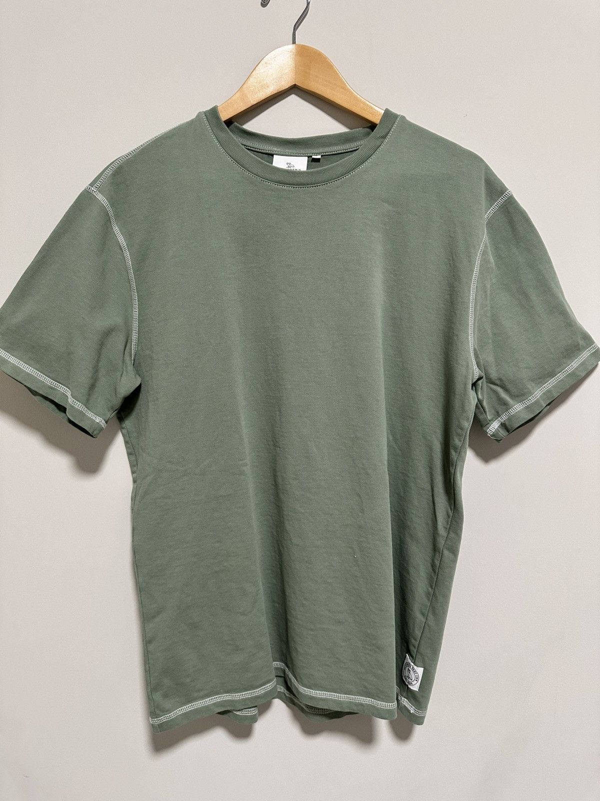 October's Very Own October’s Very Own Contrast Stitch T-Shirt Mint (S) Size US S / EU 44-46 / 1 - 1 Thumbnail