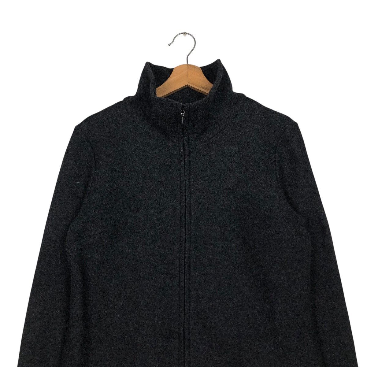 Vintage 📌Vintage Wool Zipper Cropped Jacket Valentino Size US M / EU 48-50 / 2 - 4 Thumbnail