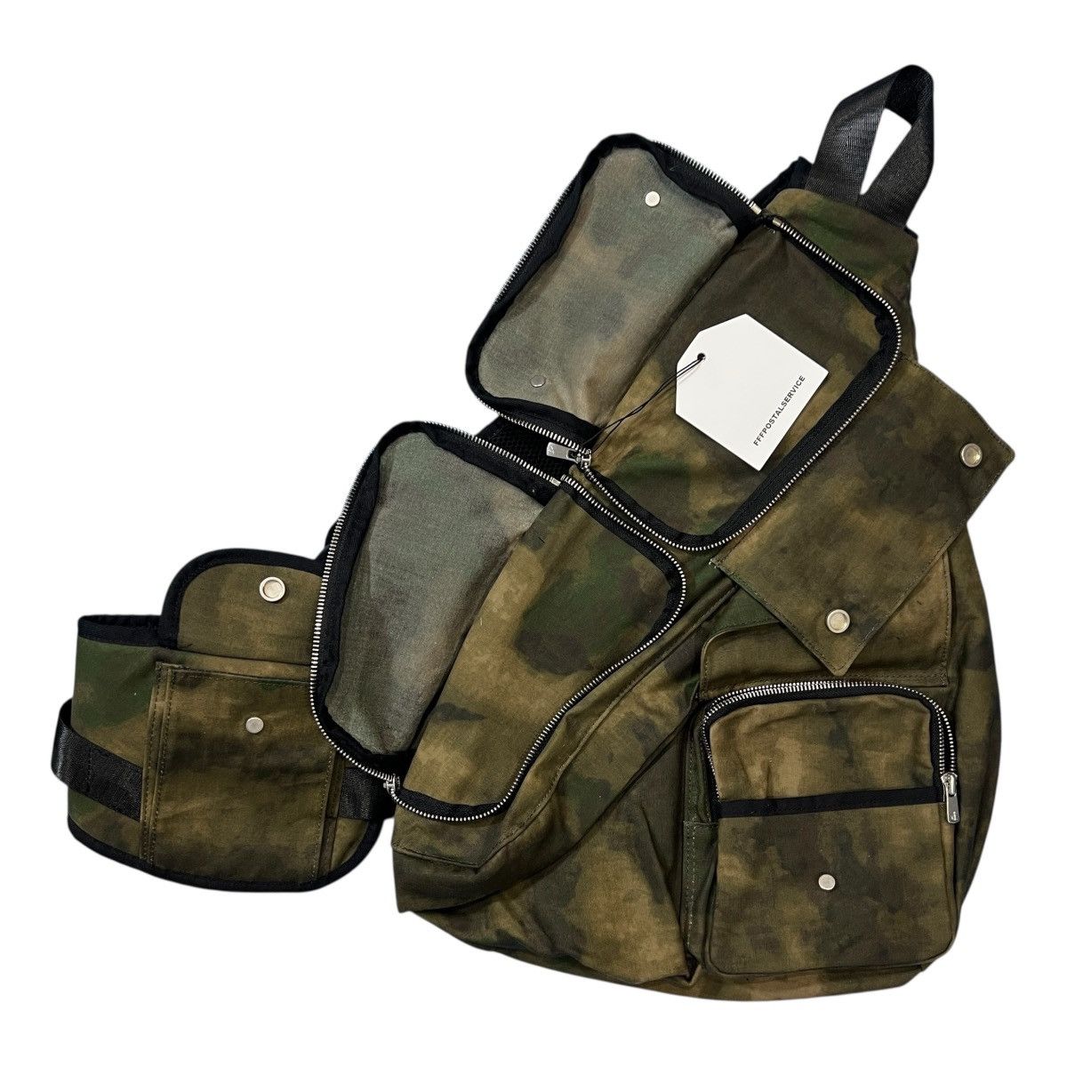 FFFPOSTALSERVICE FFFPOSTALSERVICE 2025SS Eli 1979 Cargo Tech Sling Bag Size ONE SIZE - 6 Thumbnail