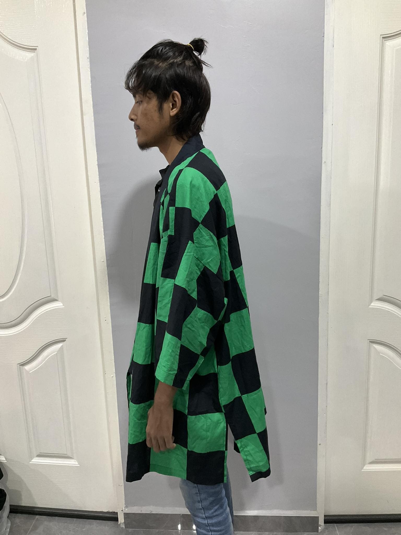 Cartoon Network × Japanese Brand Demon Slayer Kimono Tanjiro Deadstock Size US L / EU 52-54 / 3 - 6 Thumbnail