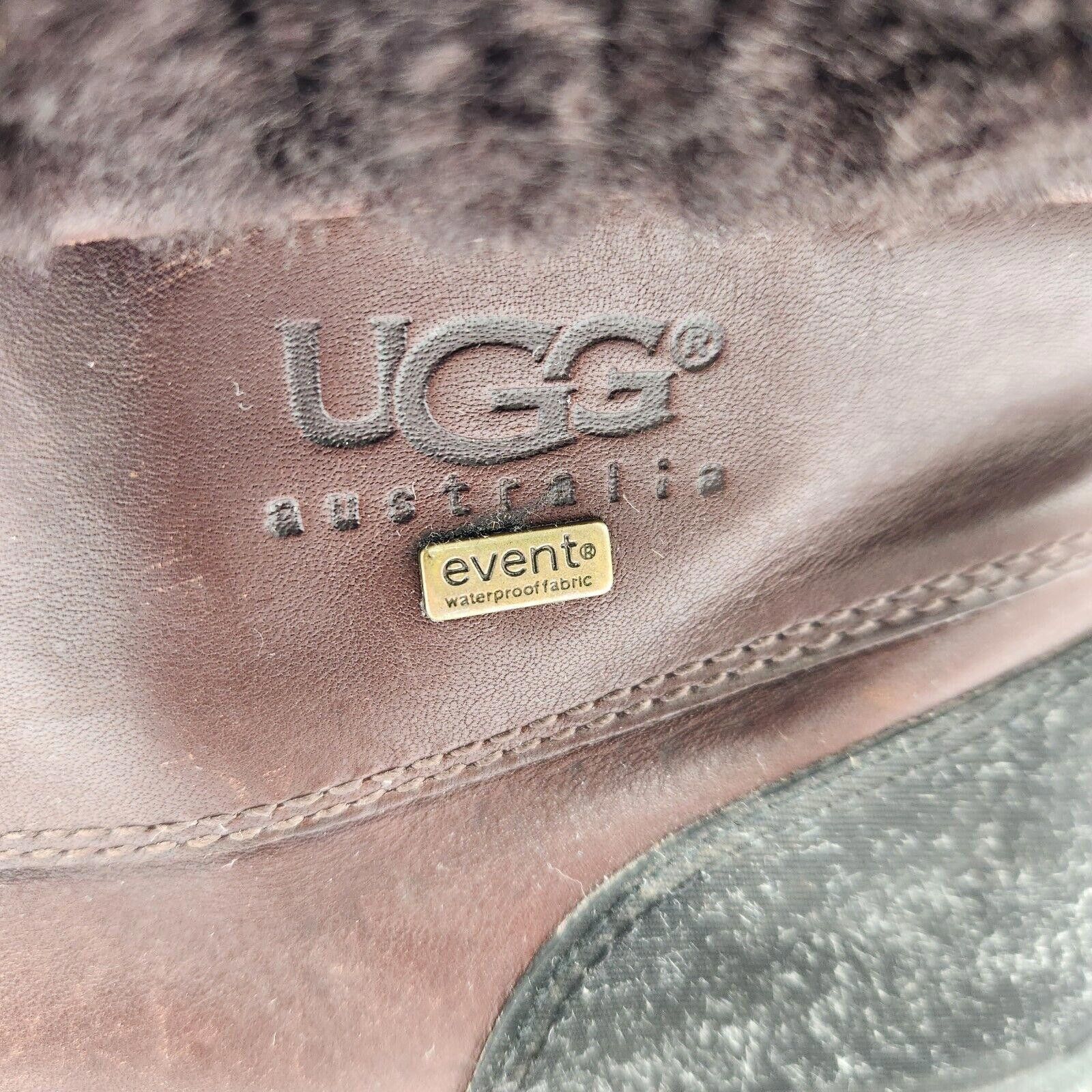 Ugg Ugg Australia Butte Brown Leather Men Boots Size 12 Size US 12 / EU 45 - 5 Thumbnail