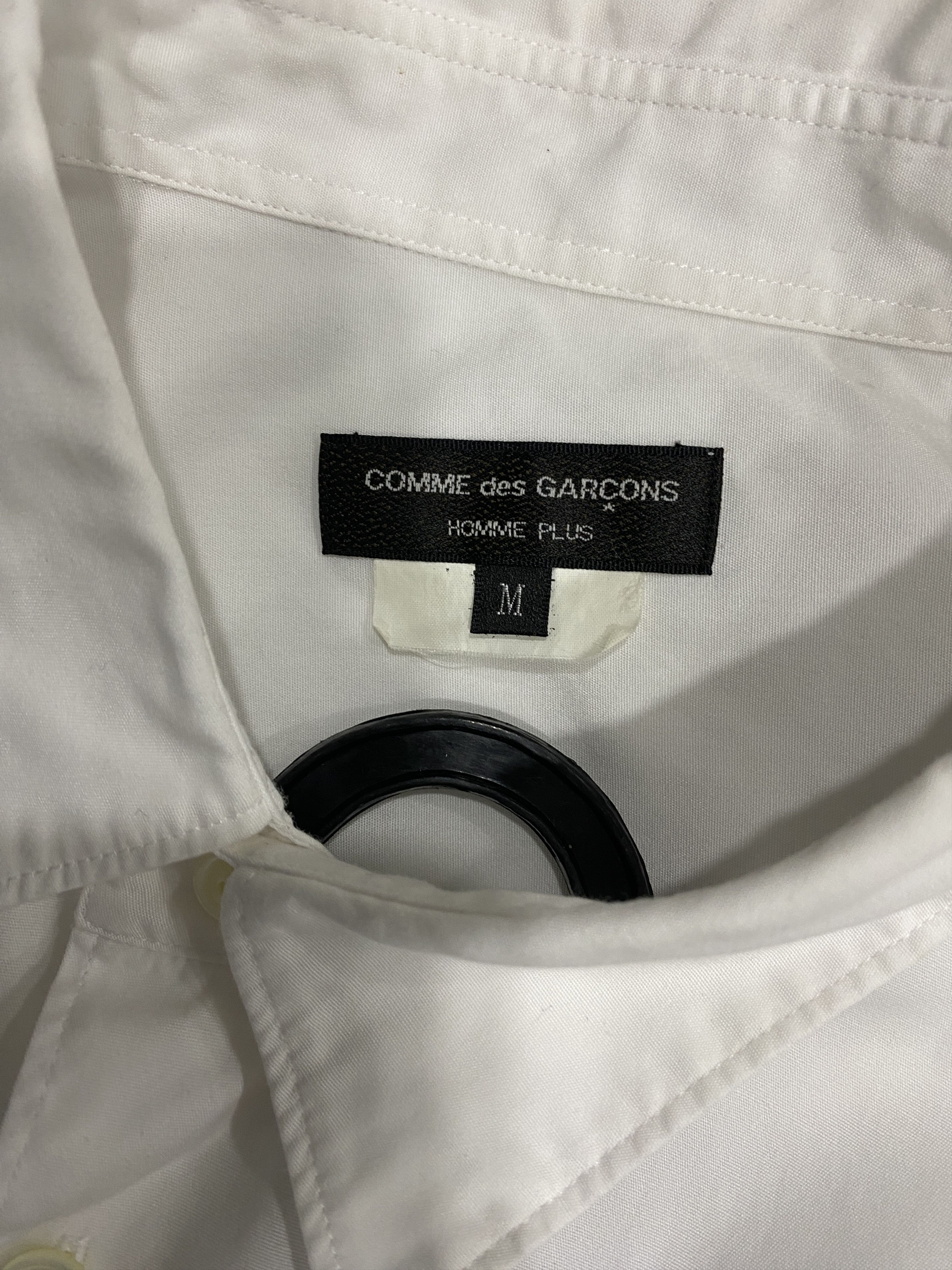 Comme des Garcons COMME des GARCONS HOMME PLUS Shirt Cotton White Size US M / EU 48-50 / 2 - 4 Thumbnail