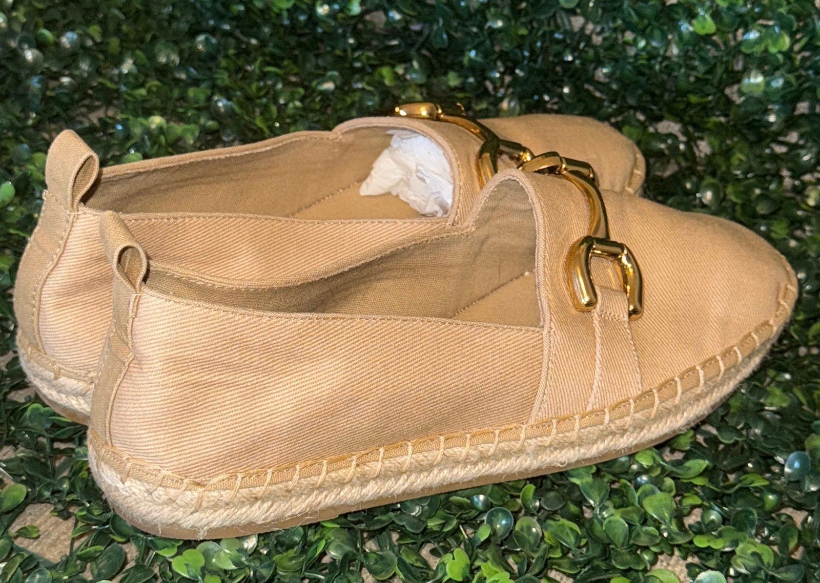 Zara ZARA canvas espadrilles with buckle tan canvas, size 41 10.5 Size US 10.5 / IT 40.5 - 4 Thumbnail