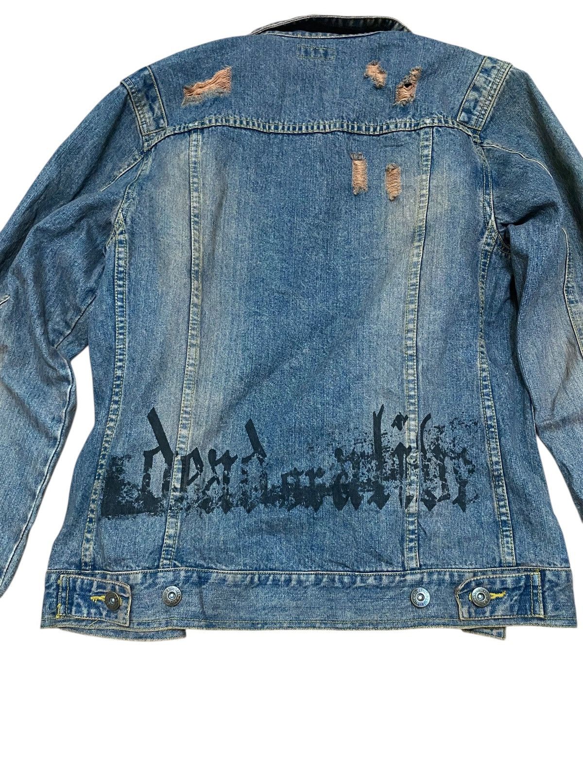 GOSTAR DE FUGA × In The Attic × Seditionaries 🔥RARE🔥 in the attic printed waxed denim jacket double layer Size US M / EU 48-50 / 2 - 7 Thumbnail