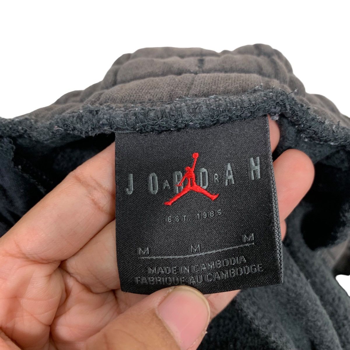 Jordan Brand NIKE AIR JORDAN BIG LOGO SWEATPANTS #0760-C35 Size US 28 / EU 44 - 11 Thumbnail
