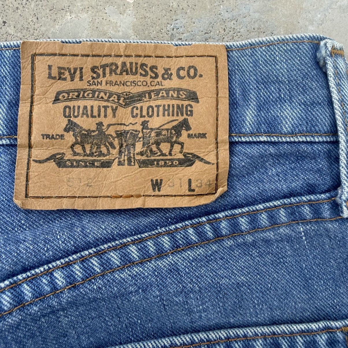 Levi's Vintage Clothing W31 Vintage 94' Levi's 512 White Tag Denim Jean Pants Size US 31 - 14 Thumbnail