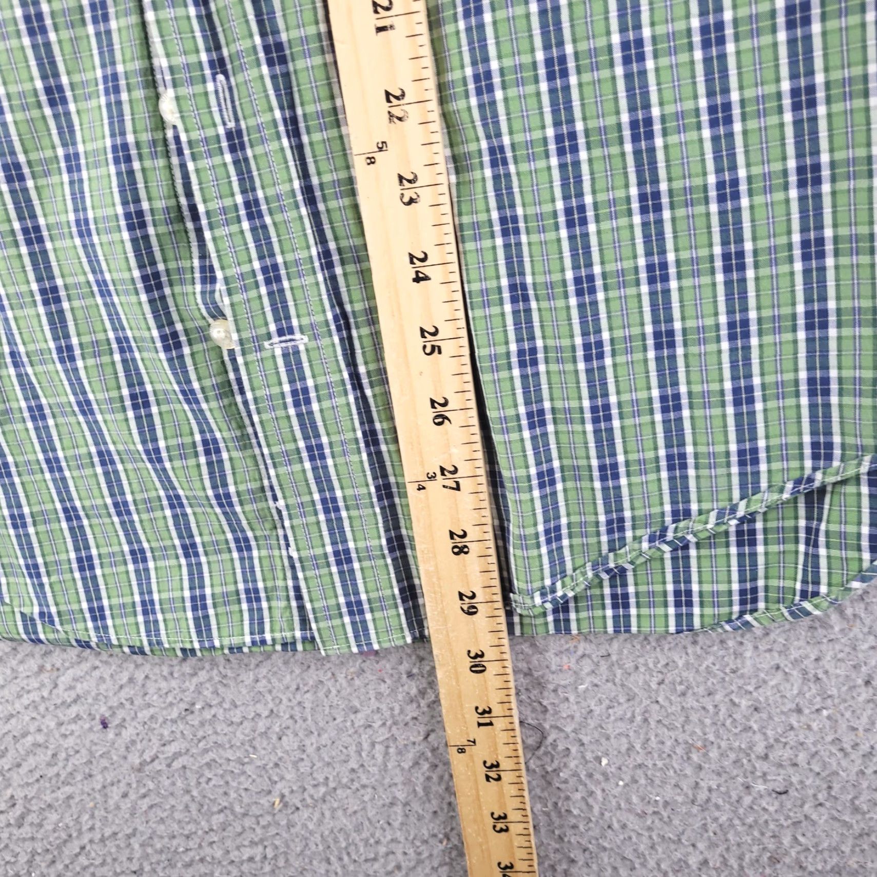 Vineyard Vines Vineyard Vines Shirt Mens Small Green Long Sleeve Check Whale Size US S / EU 44-46 / 1 - 7 Thumbnail