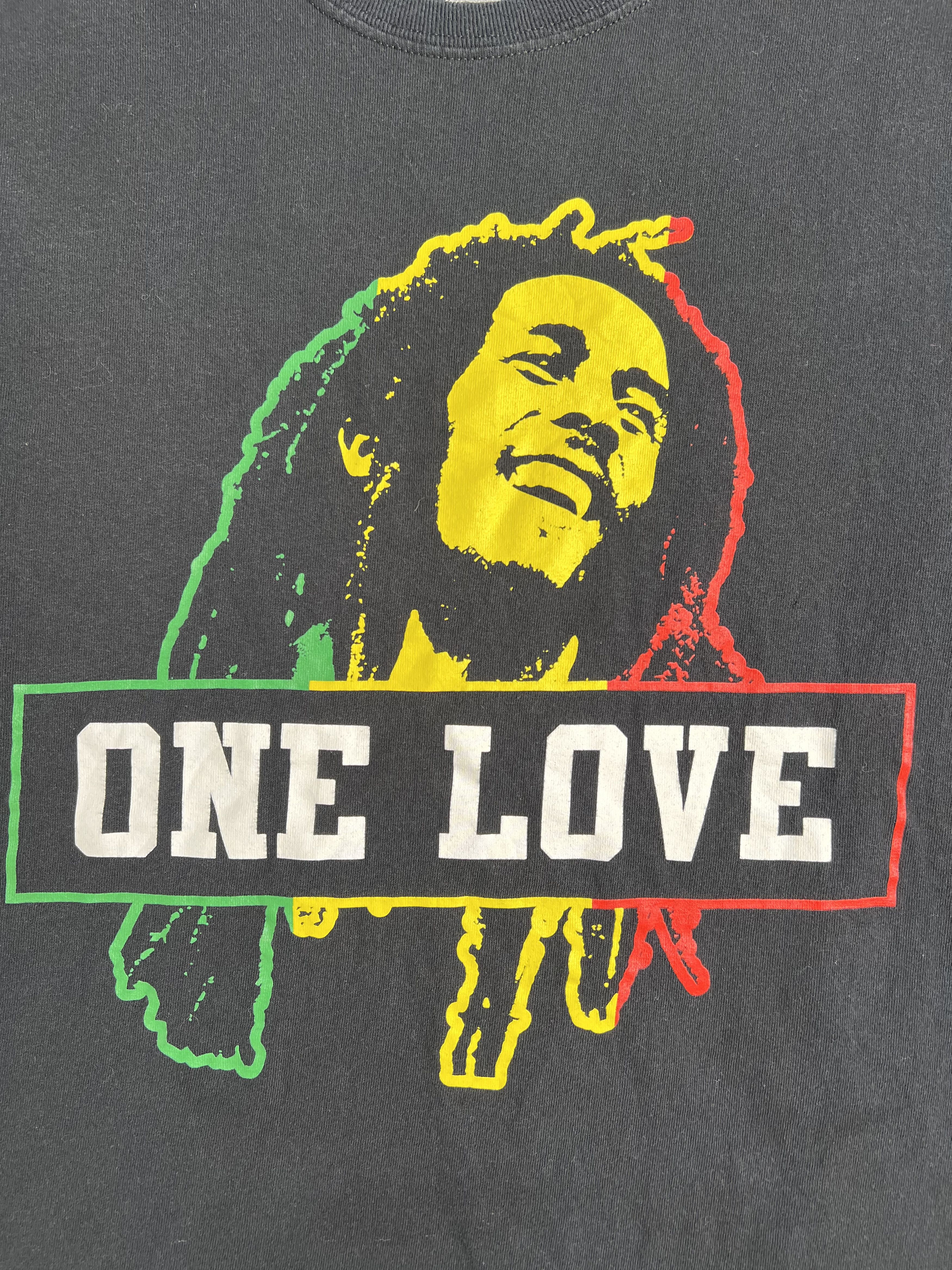 Band Tees × Bob Marley × Vintage BOB MARLEY ONE LOVE VINTAGE T-SHIRT Size US S / EU 44-46 / 1 - 2 Thumbnail