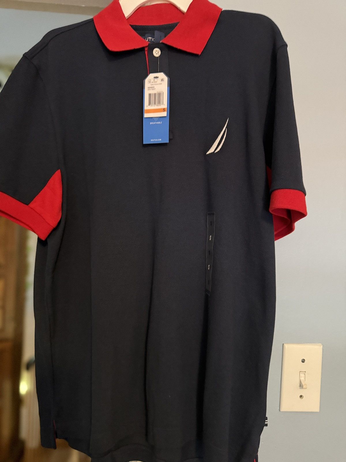 Nautica Nautica navy blue and red polo Size US S / EU 44-46 / 1 - 1 Thumbnail