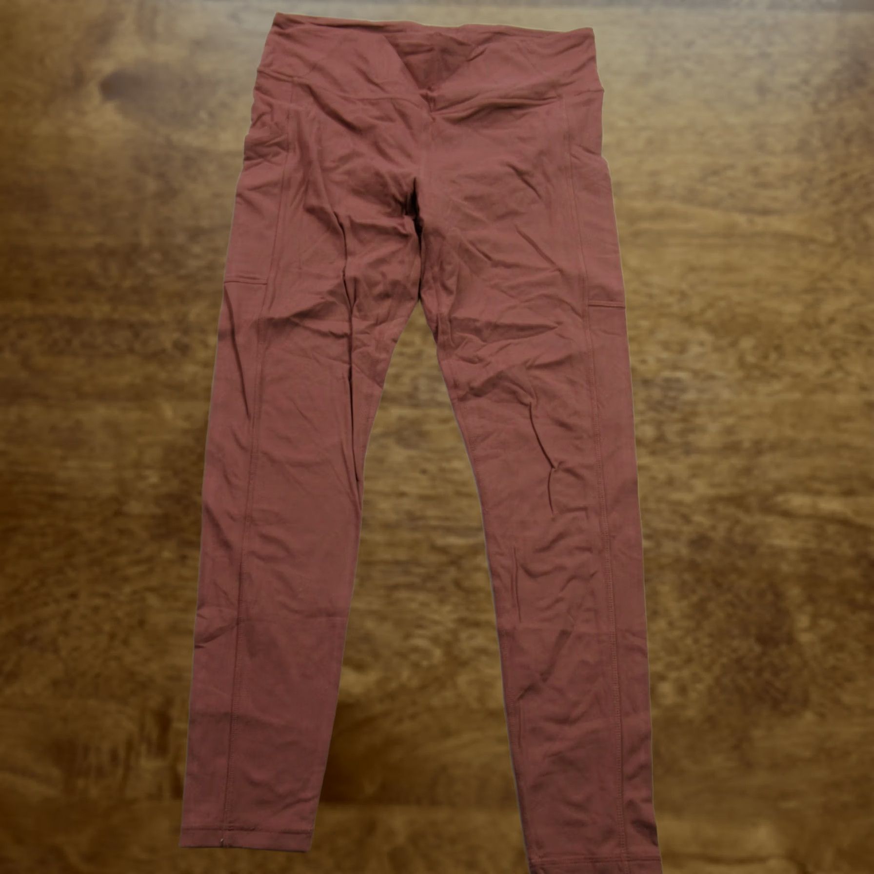 Prana prAna Leggings Womens L Yoga Workout Lightweight Rust Casual Stretch Size 36" / US 14 / IT 50 - 1 Thumbnail
