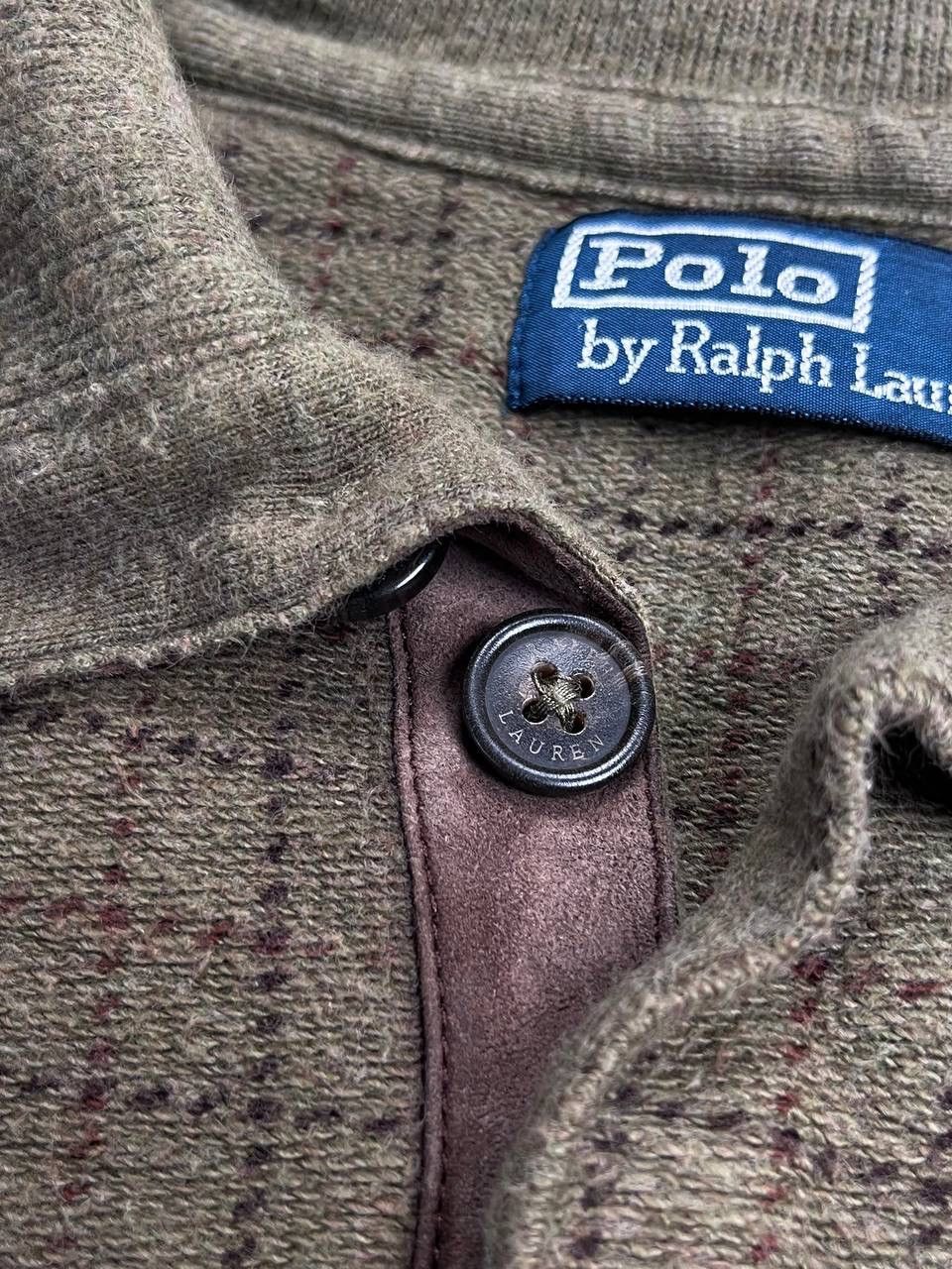Vintage Vintage Polo Ralph Lauren Checkered Zip Sweater M Size US M / EU 48-50 / 2 - 3 Thumbnail