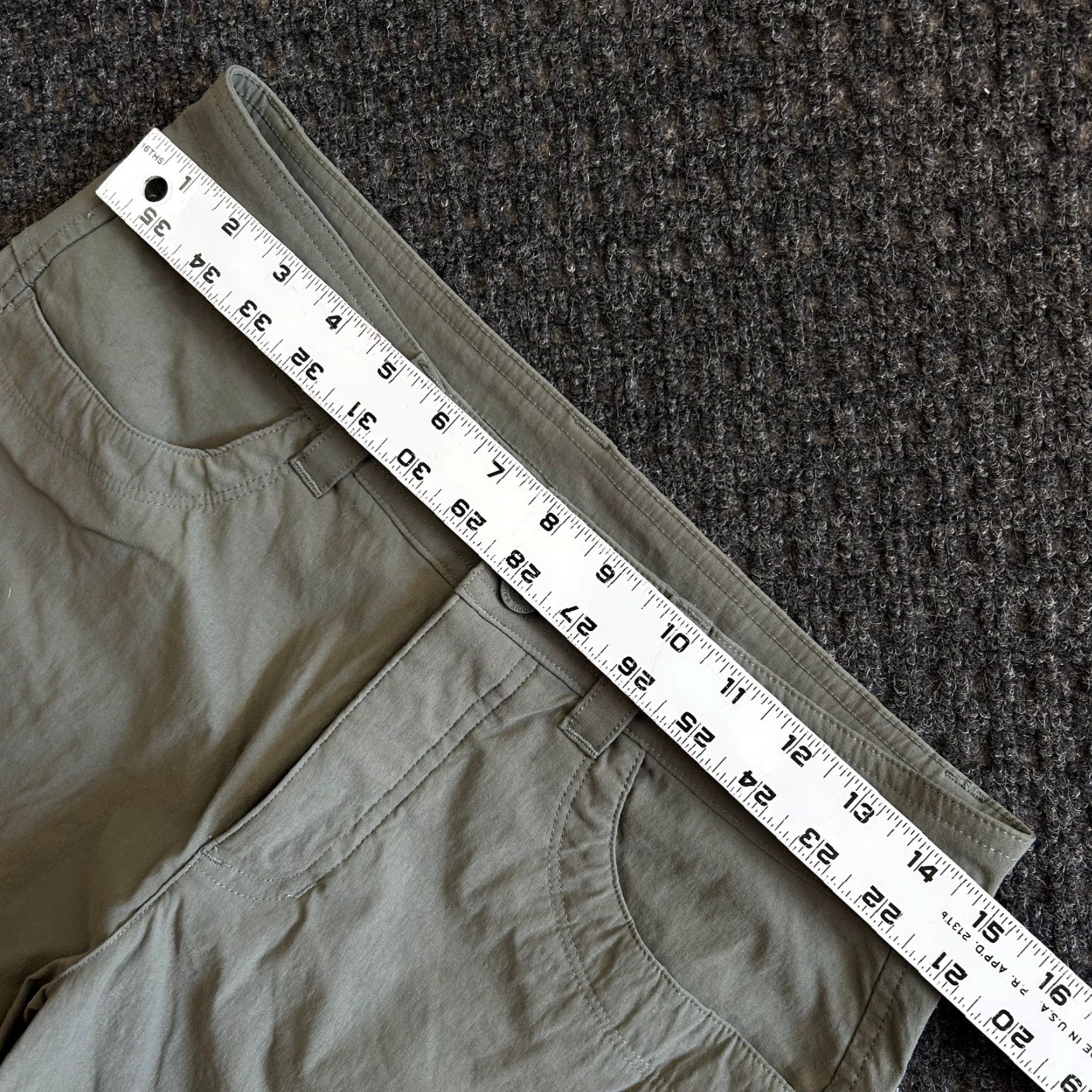 Eddie Bauer Eddie Bauer Summer Trail Short Size 16 Olive Cargo Trails Size 28" / US 6 / IT 42 - 6 Thumbnail
