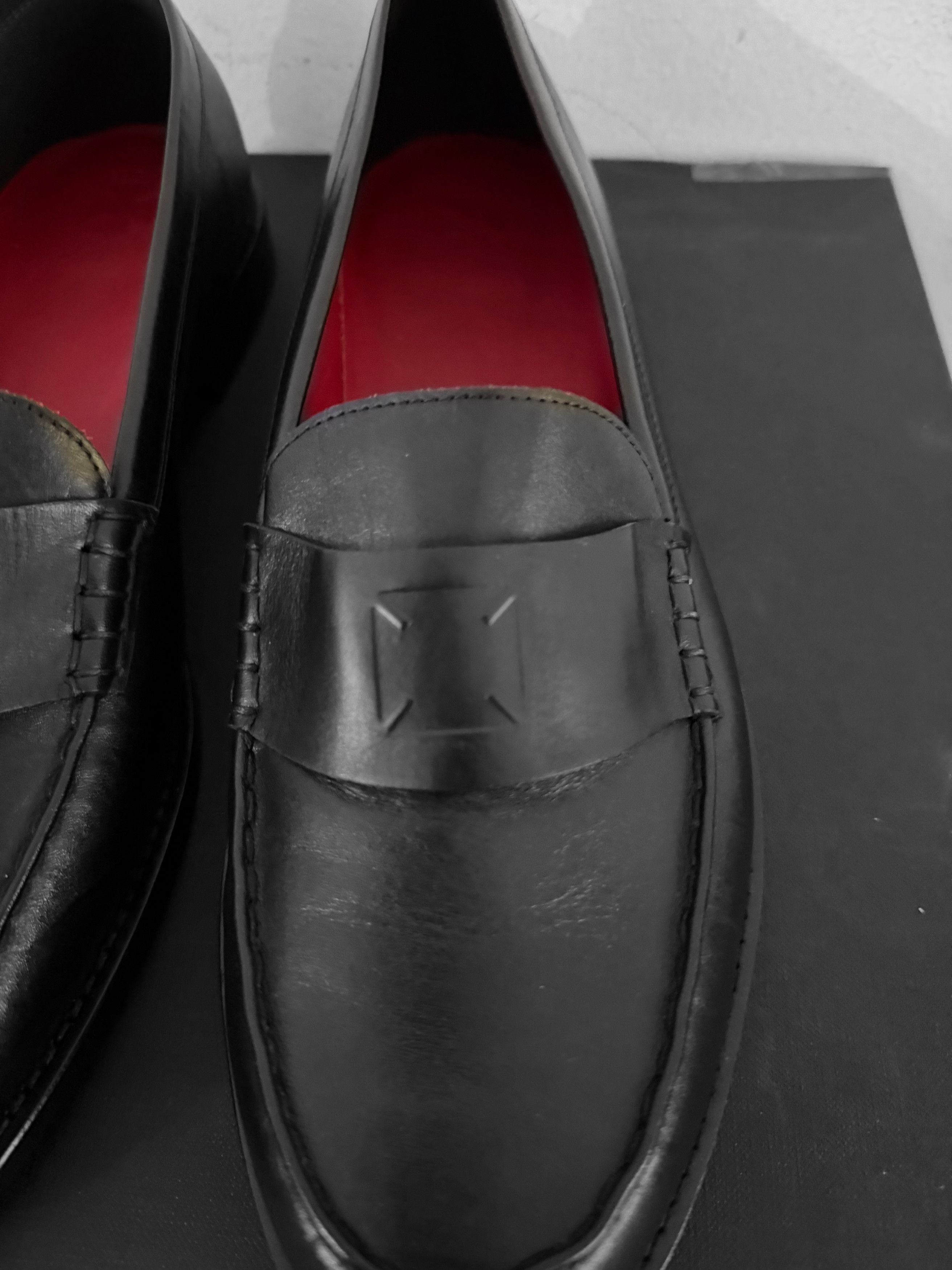 Enfants Riches Deprimes Runway SS'25 Glazed Cross Penny Loafers Size US 9 / EU 42 - 4 Thumbnail