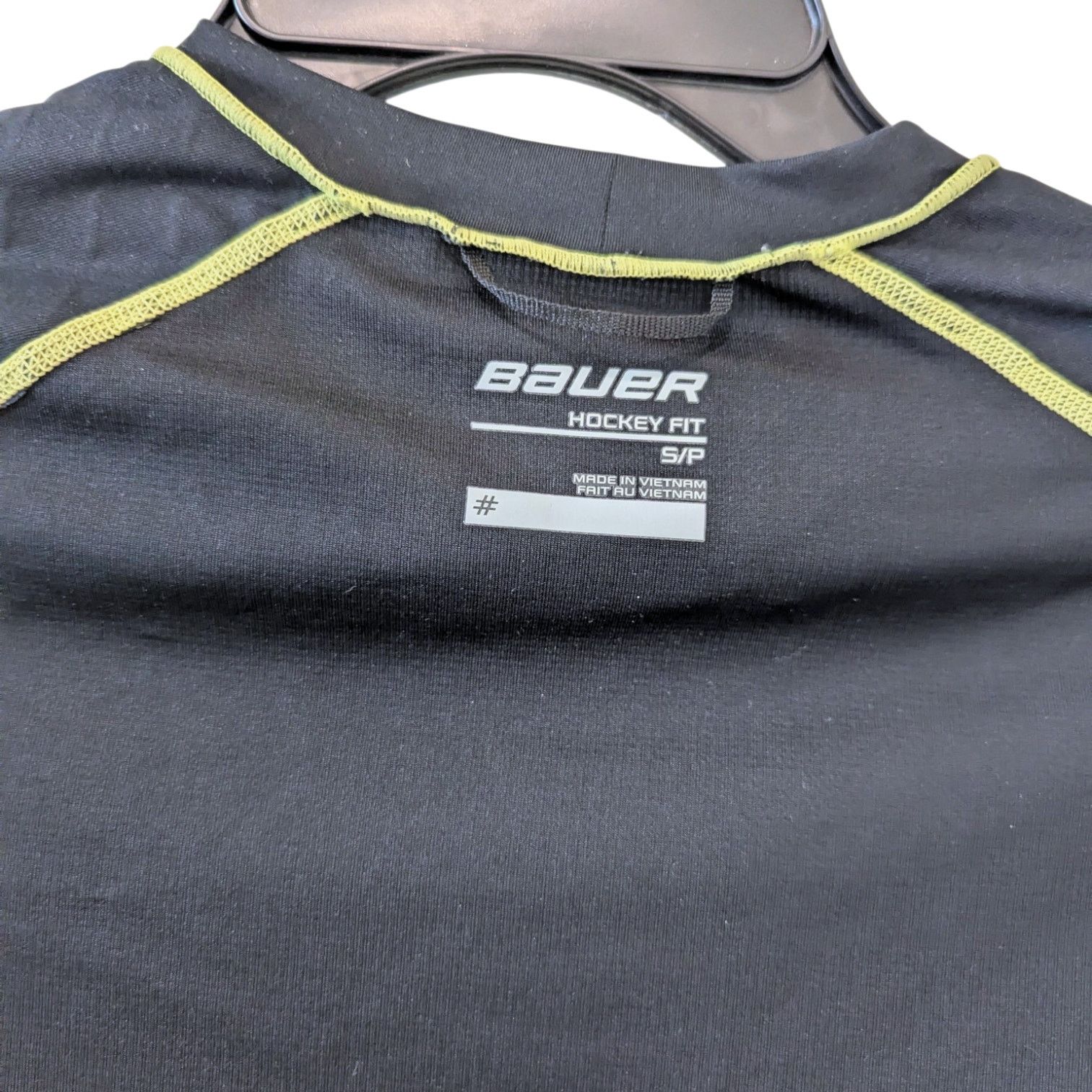 Other Bauer Hockey Fit Grip 37.5 Neon Yellow Long Sleeve Top Small Size US S / EU 44-46 / 1 - 7 Thumbnail