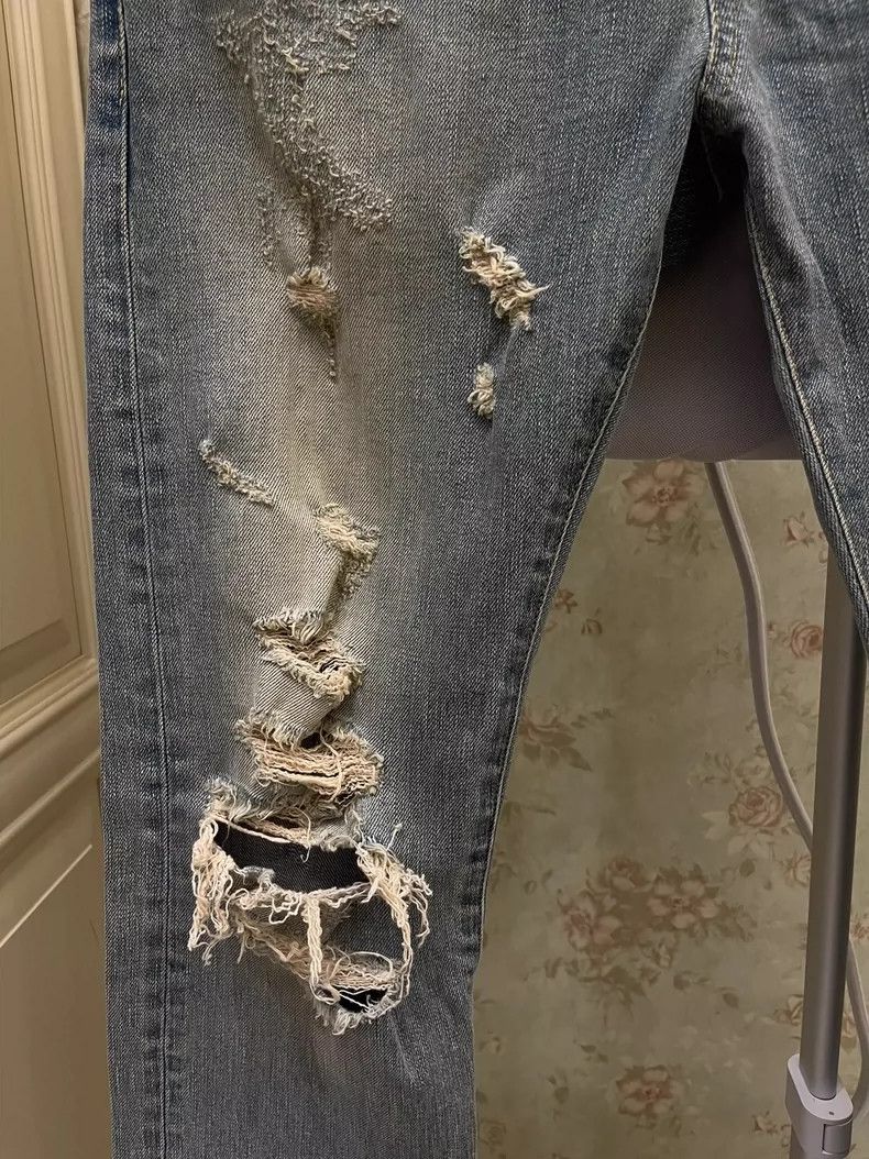 Saint Laurent Paris Saint Laurent Paris 14 FW Big Bang Blue Jeans Nextarrow-250 Size US 30 / EU 46 - 2 Thumbnail