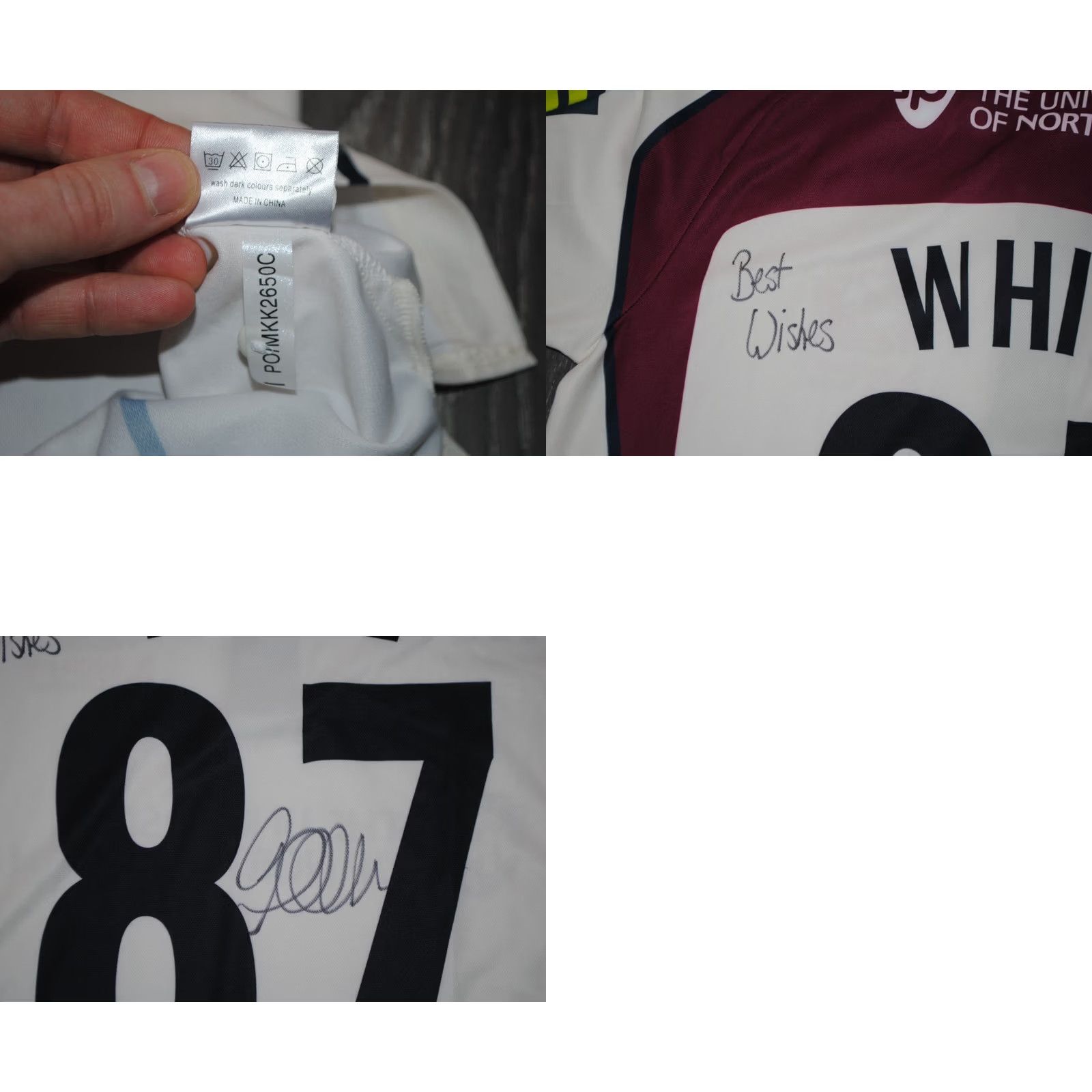 Vintage VINTAGE NORTHAMPTONSHIRE COUNTY CRICKET CLUB LONGSLEEVE SHIRT JERSEY WHITE SIGNED M Mens M BNWT Size US M / EU 48-50 / 2 - 8 Thumbnail