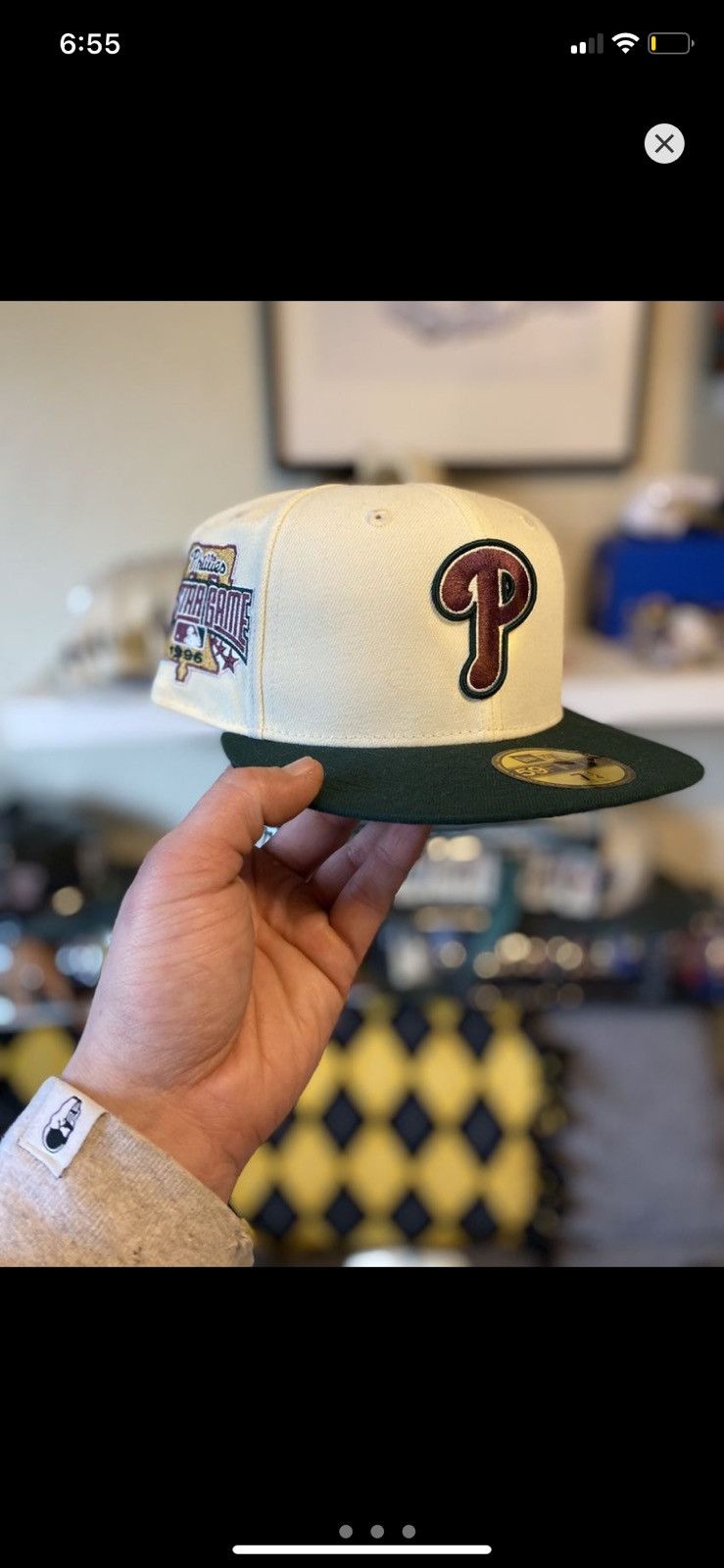Hat Club × MyFitteds × New Era 71/4 Philadelphia Phillies Panna Cotta FnF 2.0 Size ONE SIZE - 1 Thumbnail