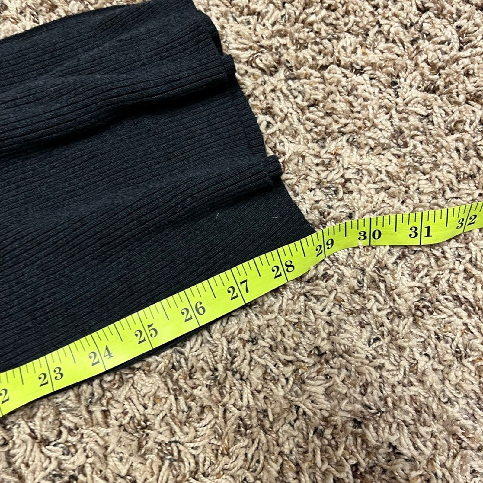 Alo Yoga ALO Yoga Knit High-Waist Salana Wide Leg Pants size small Size 27" / US 4 / IT 40 - 11 Thumbnail
