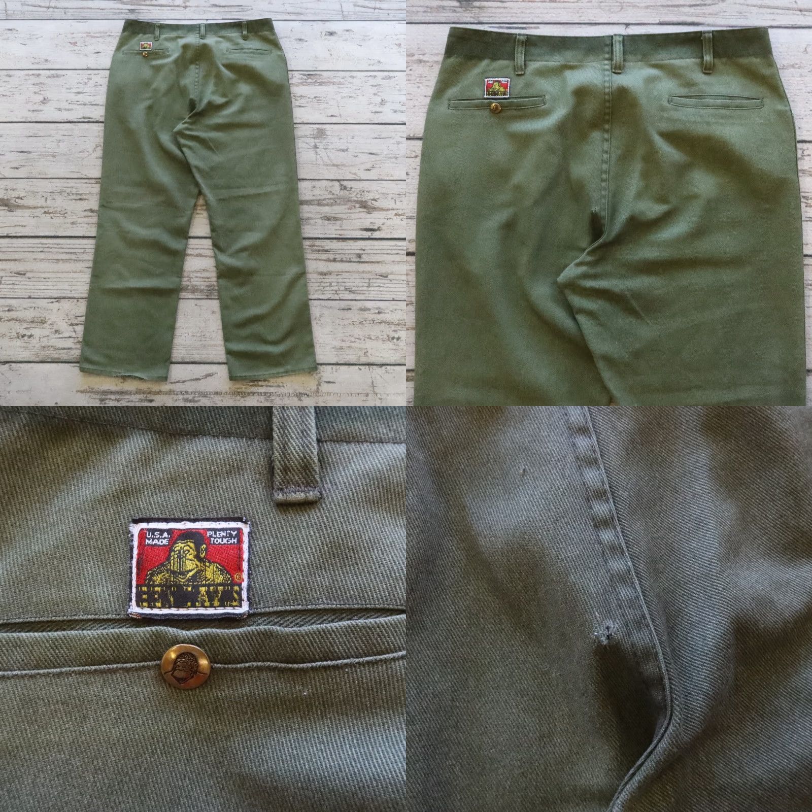Ben Davis VINTAGE Ben Davis Work Pants Union Made in USA Men's? Size US 38 / EU 54 - 10 Thumbnail