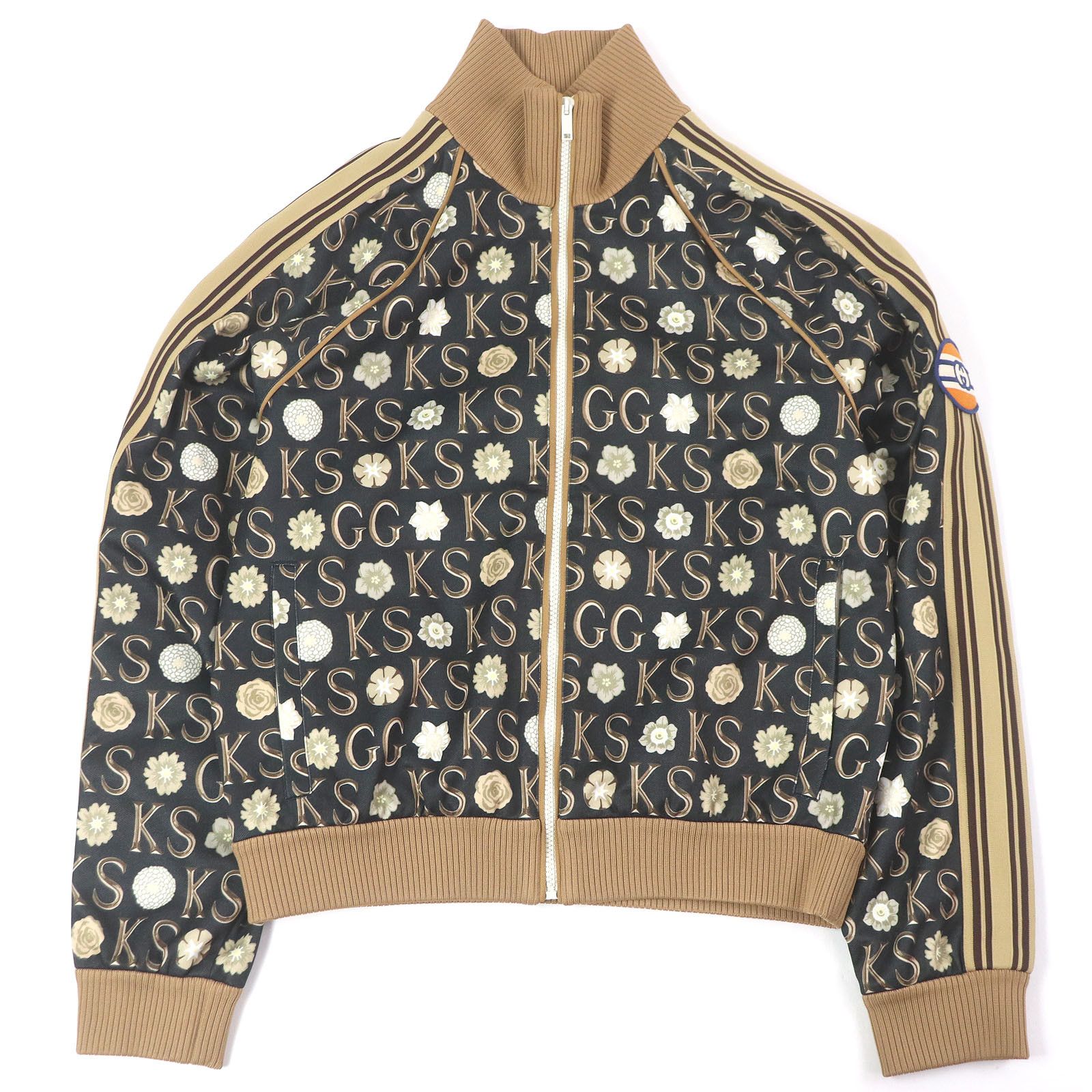 Gucci Gucci Gucci Ken Scott All-over Logo Polyester Cotton Track Jacket Cotton Tops 645217 DUTY FREE for USA Size ONE SIZE - 1 Thumbnail