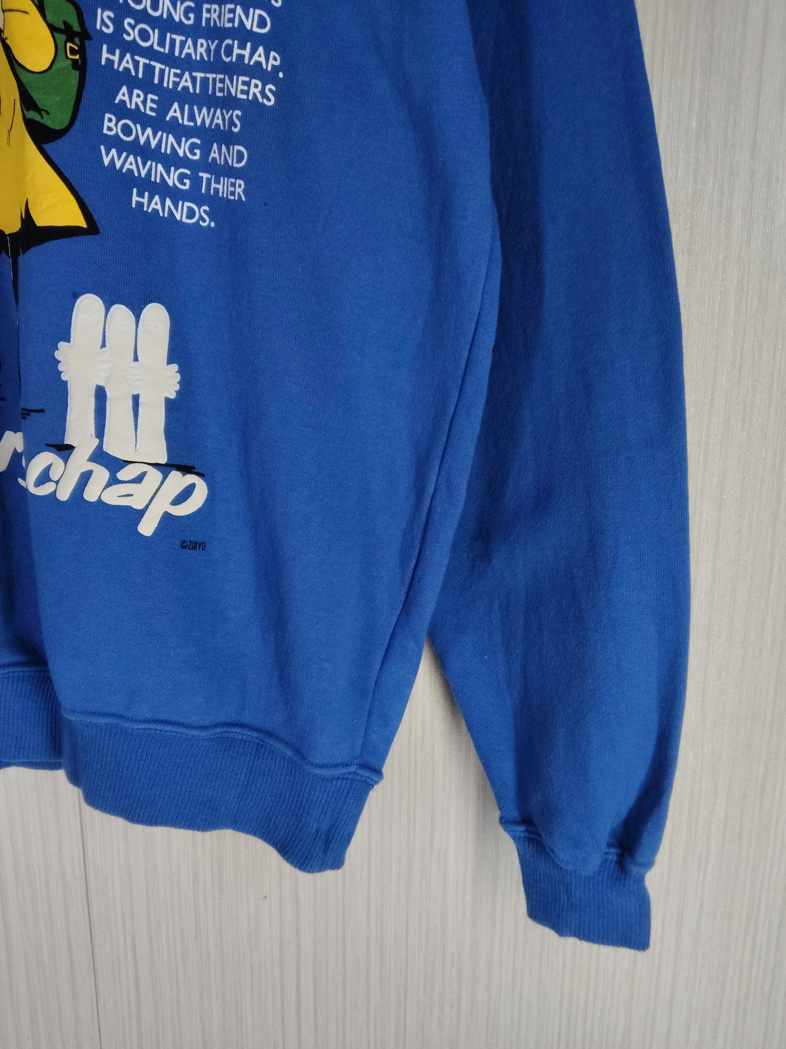 Cartoon Network Vintage Snufkin Solitary Chap Moomin sweatshirt Size US L / EU 52-54 / 3 - 5 Thumbnail