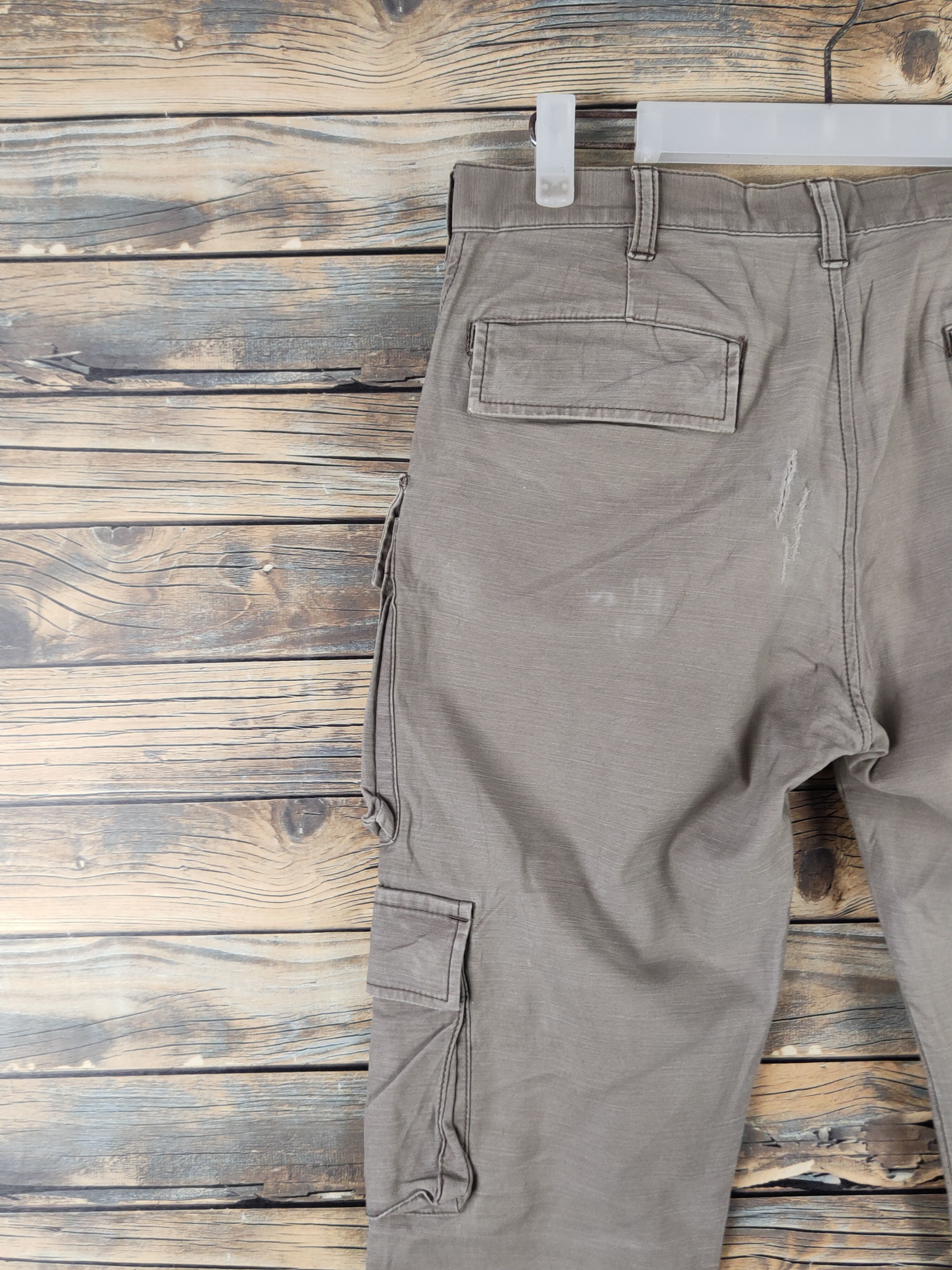 SHIPS DL Studio Oribe Olive Multipocket Cargo Pants #1940 Size US 30 / EU 46 - 9 Thumbnail