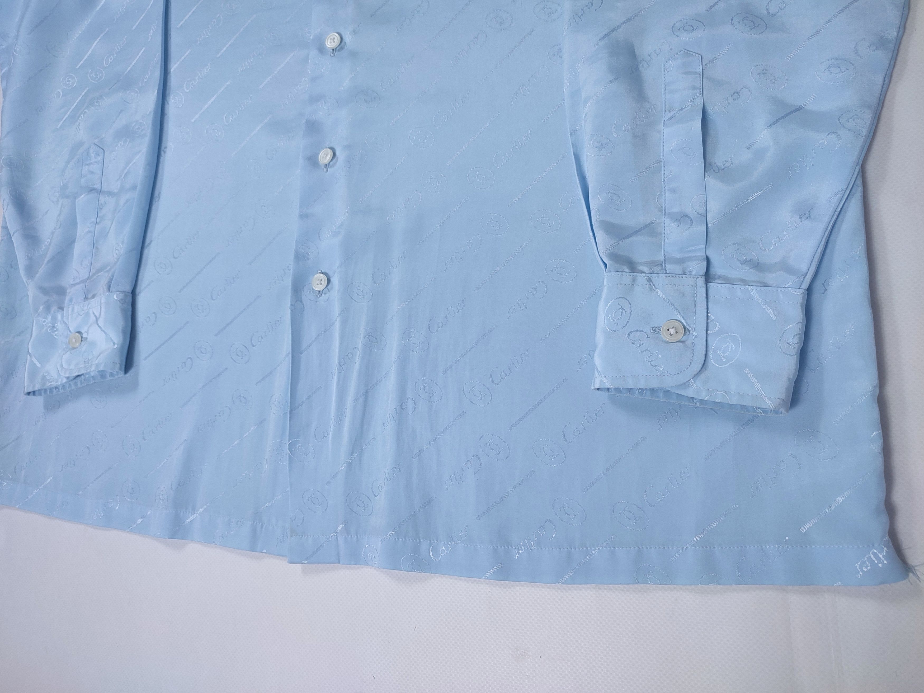 Cartier Vintage Monogram Cartier Shirt Size US L / EU 52-54 / 3 - 11 Thumbnail