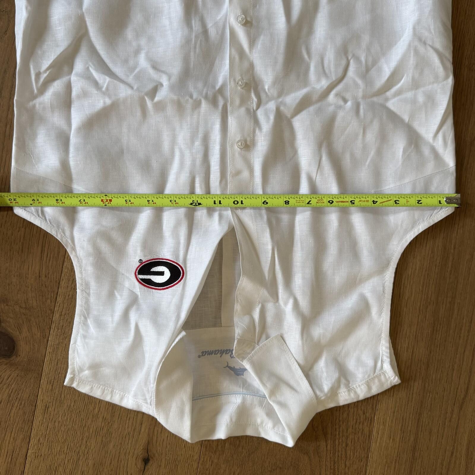 Tommy Bahama Tommy Bahama Small Linen Sleeveless Georgia Bulldogs Logo Size S / US 4 / IT 40 - 5 Thumbnail
