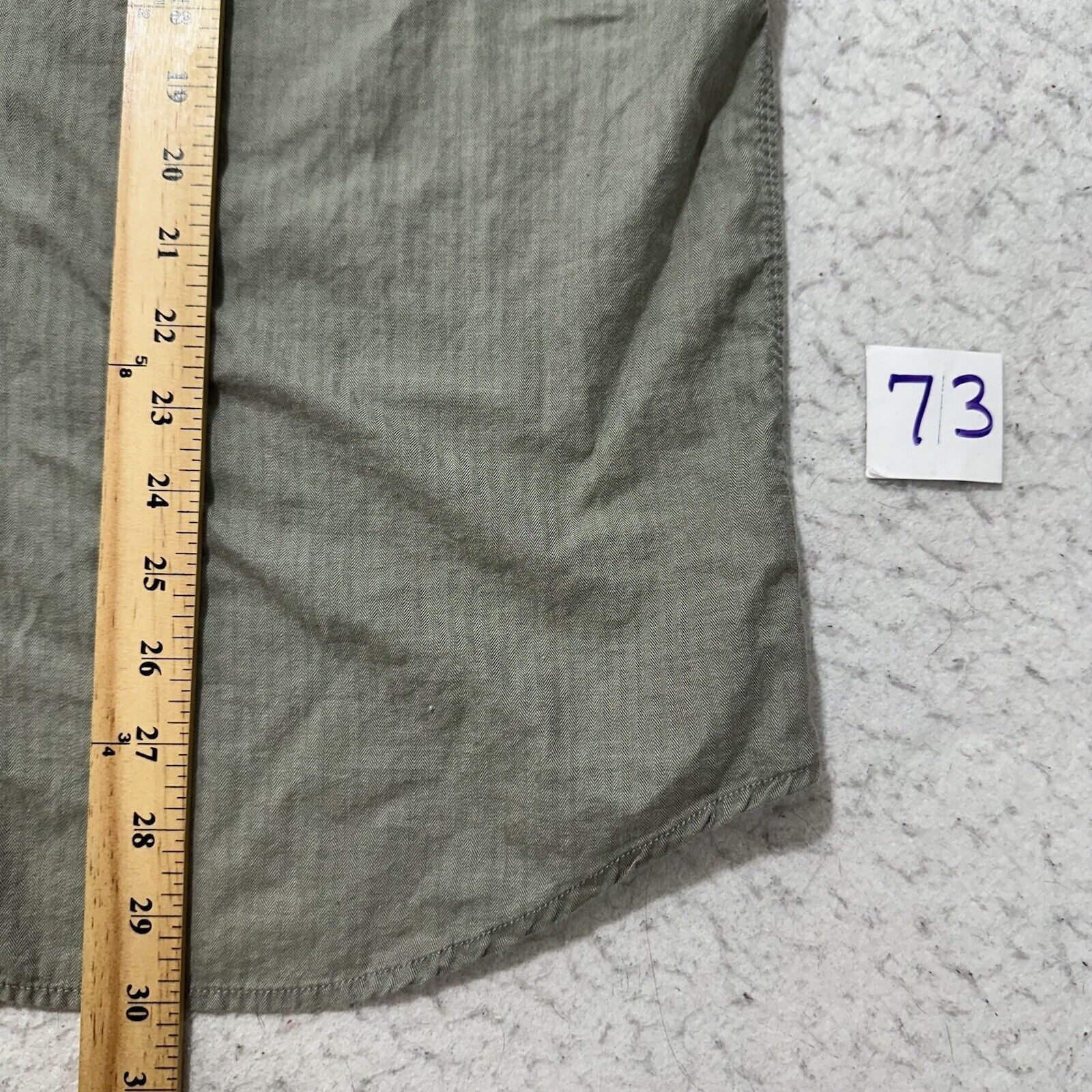 Gap GAP Large Green Classic Fit Button Down Shirt 100% Cotton Size US L / EU 52-54 / 3 - 10 Thumbnail