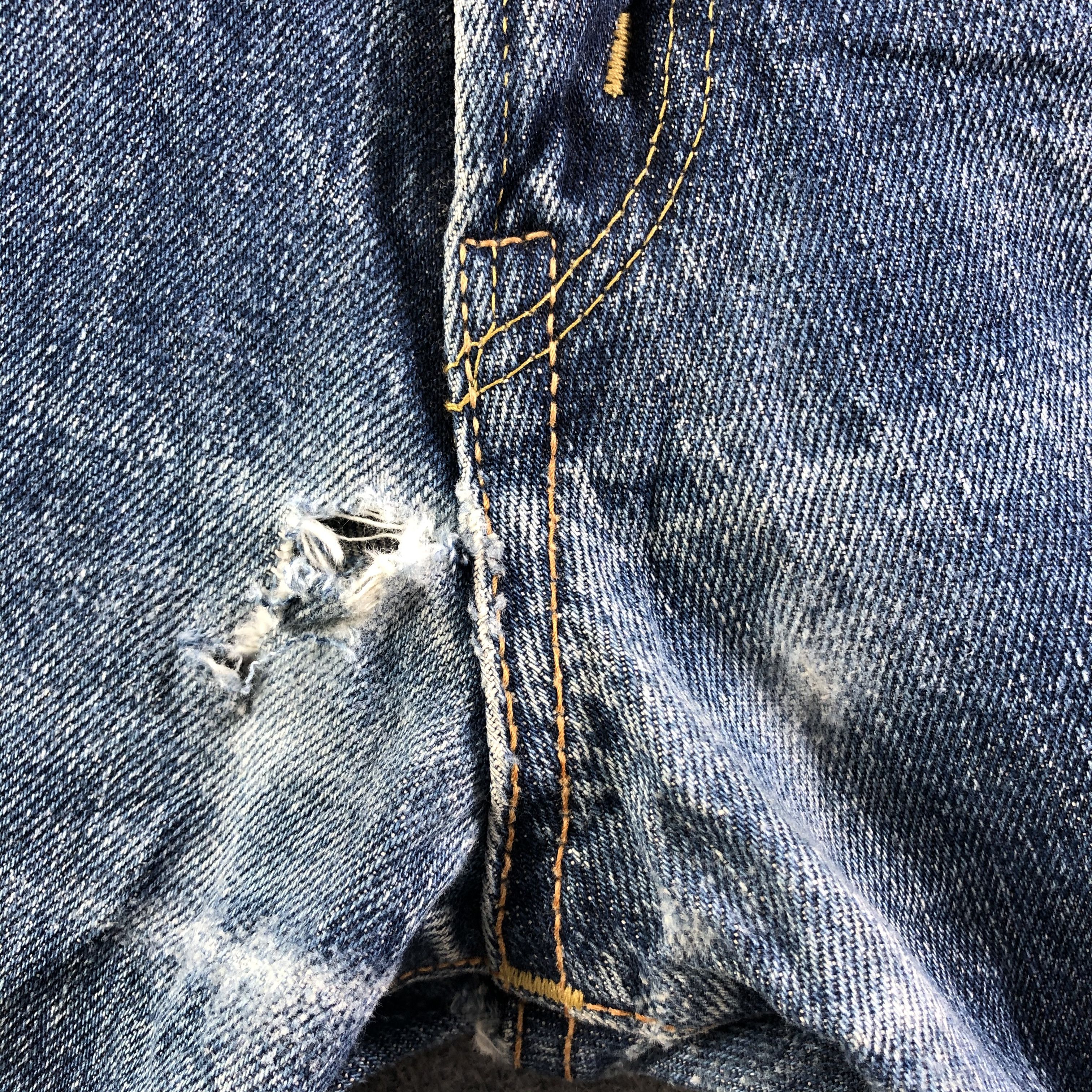 Edwin Vintage Blue Wash Edwin 505x Jeans-J3592 Size US 31 - 8 Thumbnail