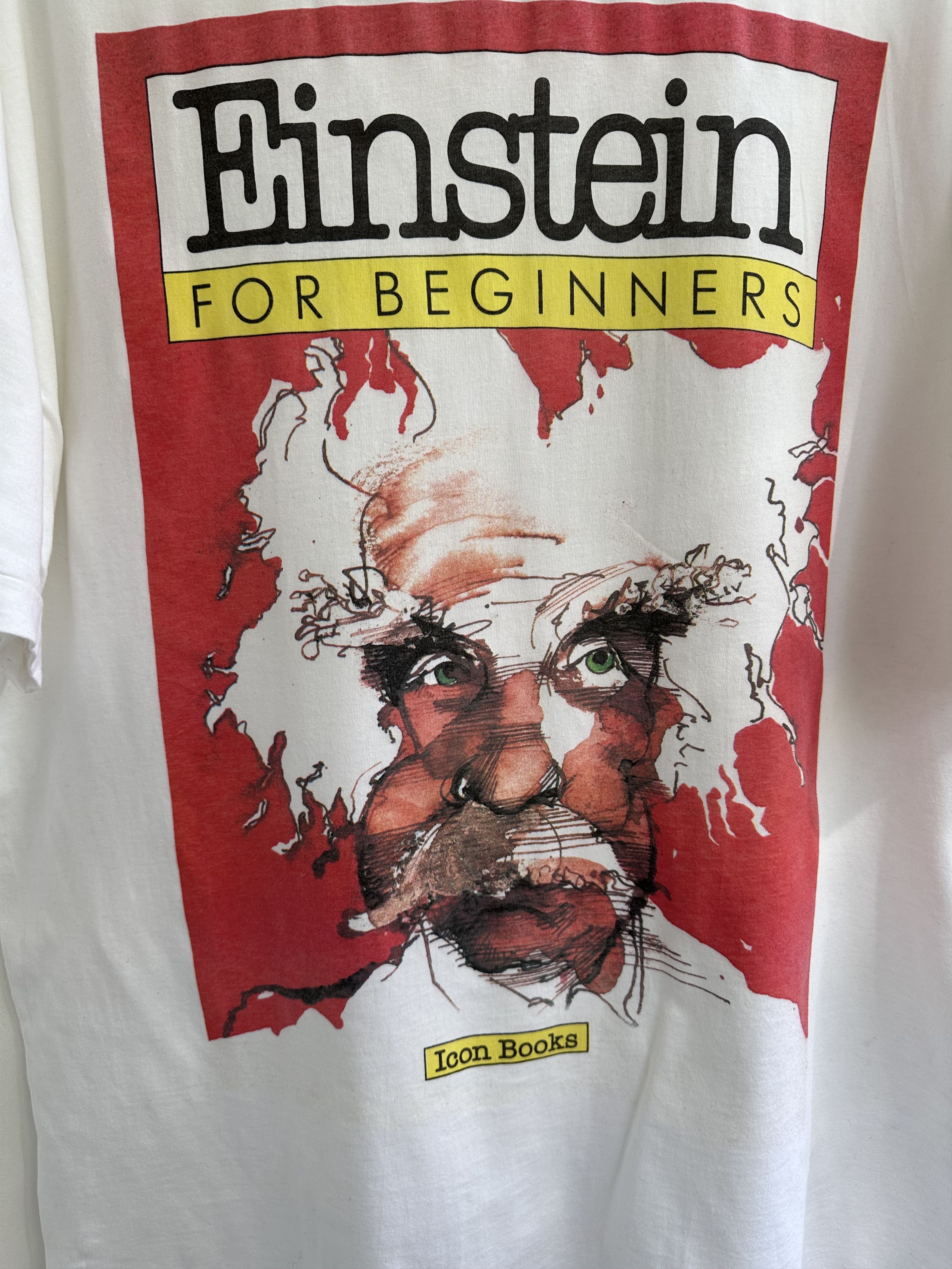 Vintage Albert Einstein Vintage t shirt Size US XL / EU 56 / 4 - 3 Thumbnail