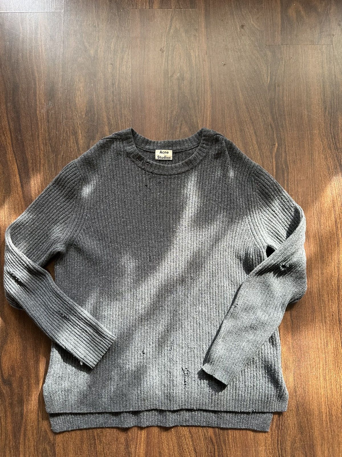 image of Acne Studios Sweater in Grey, Men's (Size XL)