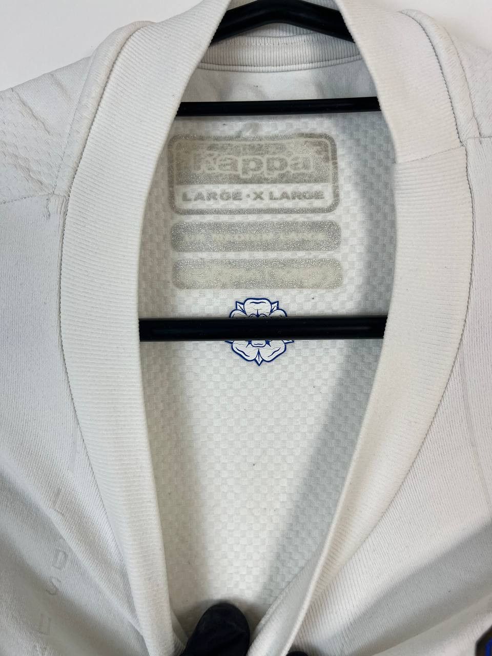 Kappa LEEDS UNITED 2017/2018 HOME FOOTBALL SHIRT KIT KAPPA Sz L Size US L / EU 52-54 / 3 - 4 Thumbnail